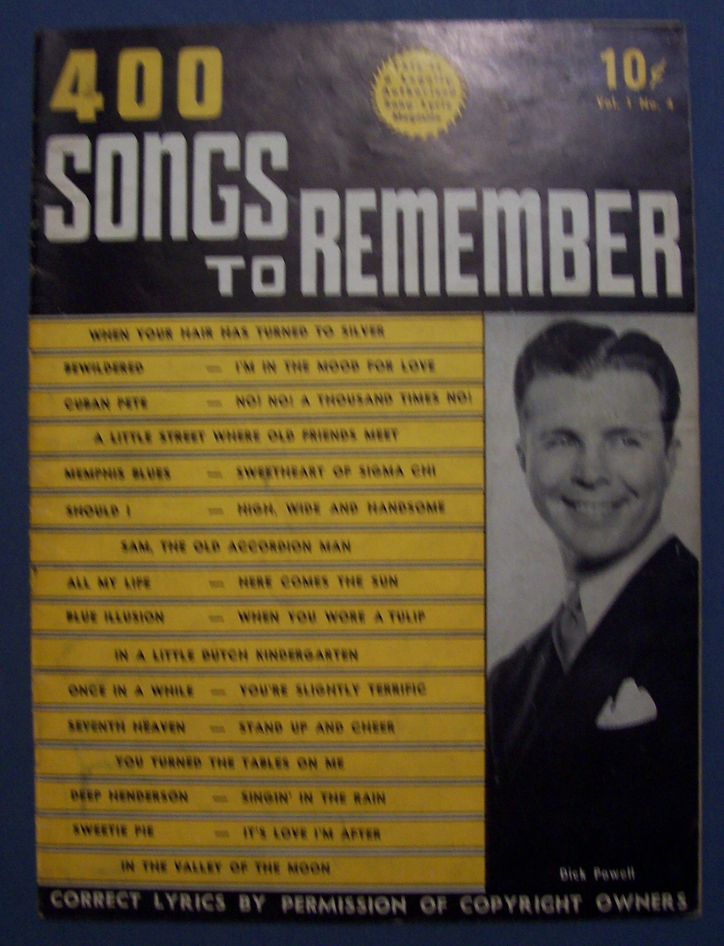 400 Songs To Remember - December 1939