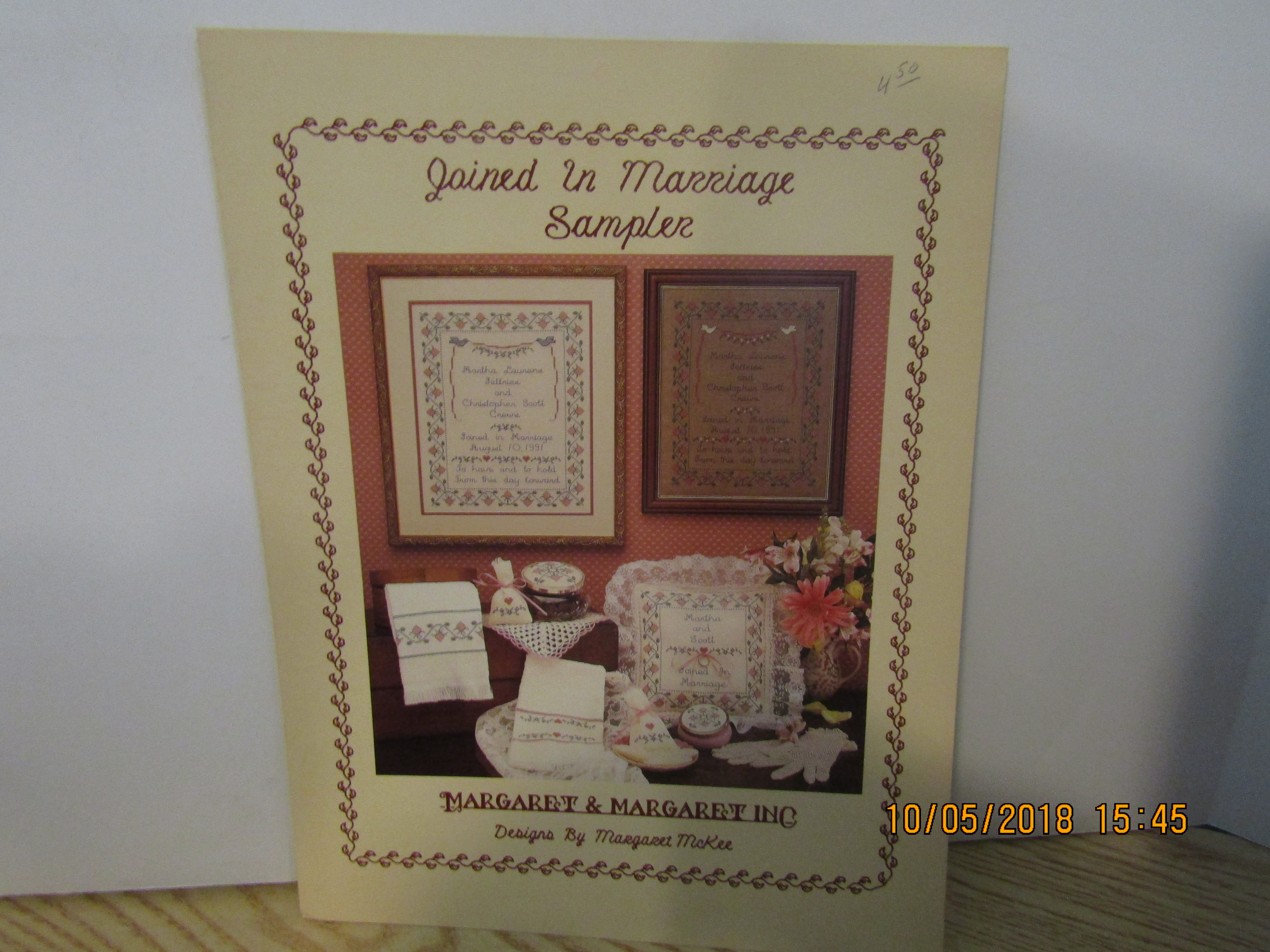 Margaret & Margaret Joined In Marriage Sampler #23