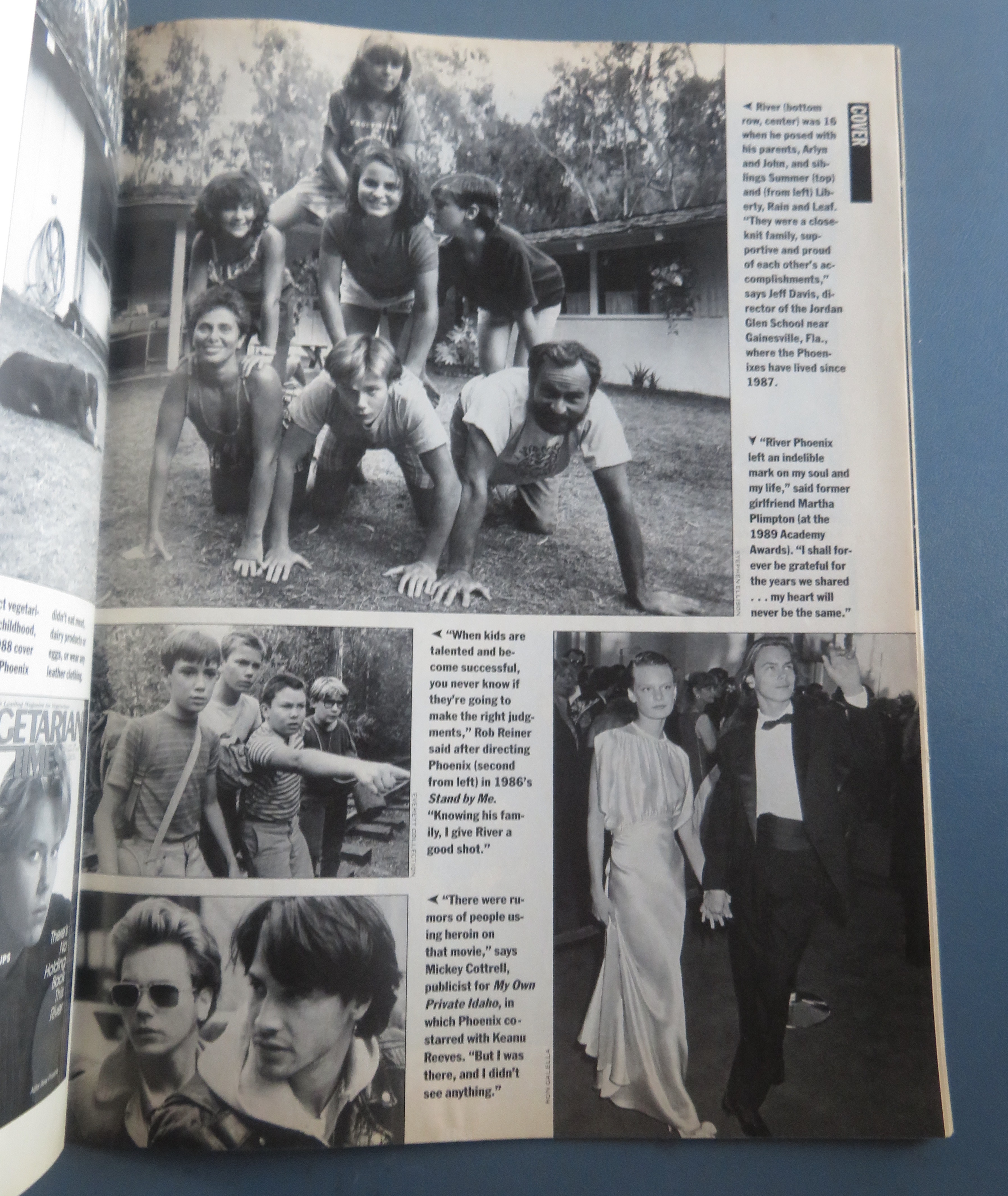 People Weekly Magazine November 15, 1993 River Phoenix