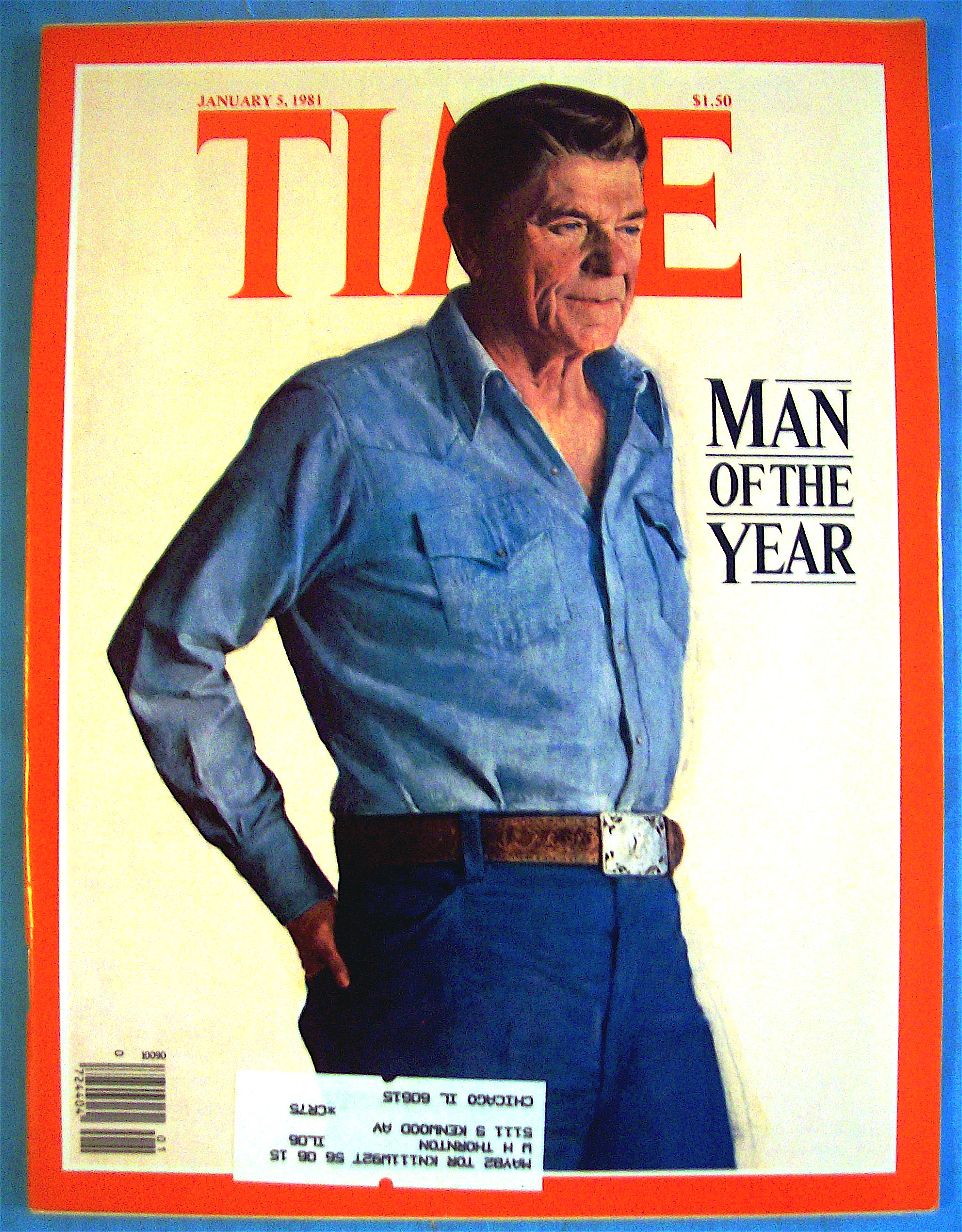 Time Magazine-January 5, 1981-Ronald Reagan