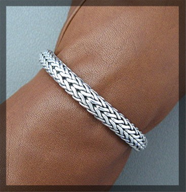 Sterling Silver Bracelet DAVU Designer