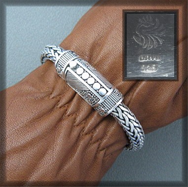 Sterling Silver Bracelet DAVU Designer