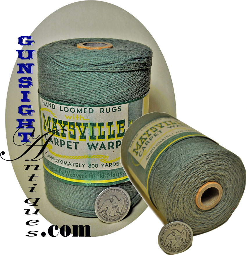 vintage -Maysville, Kentucky – Cotton Mill - ‘Carpet Warp for Weaving’