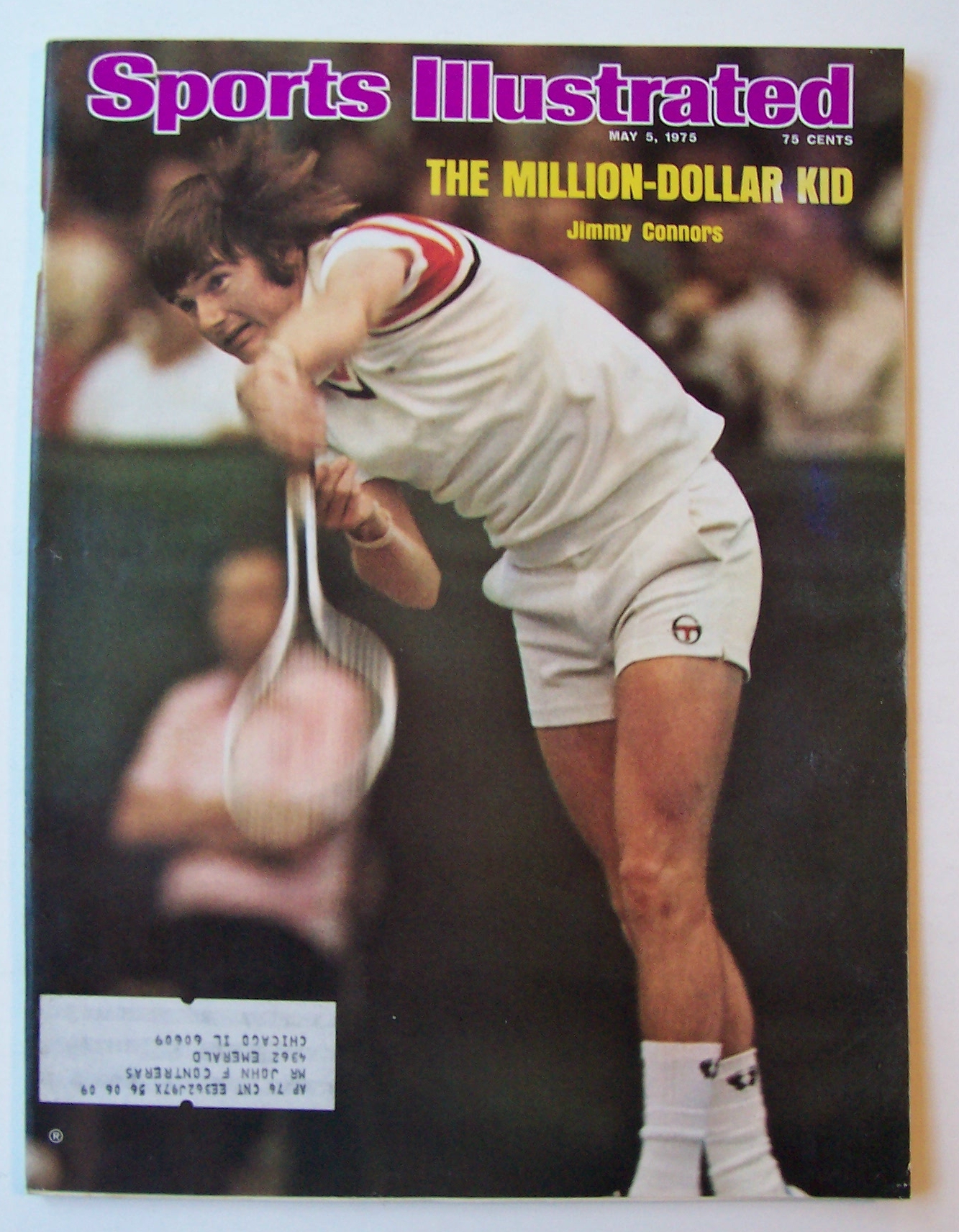Sports Illustrated Magazine -May 5, 1975- Jimmy Connors