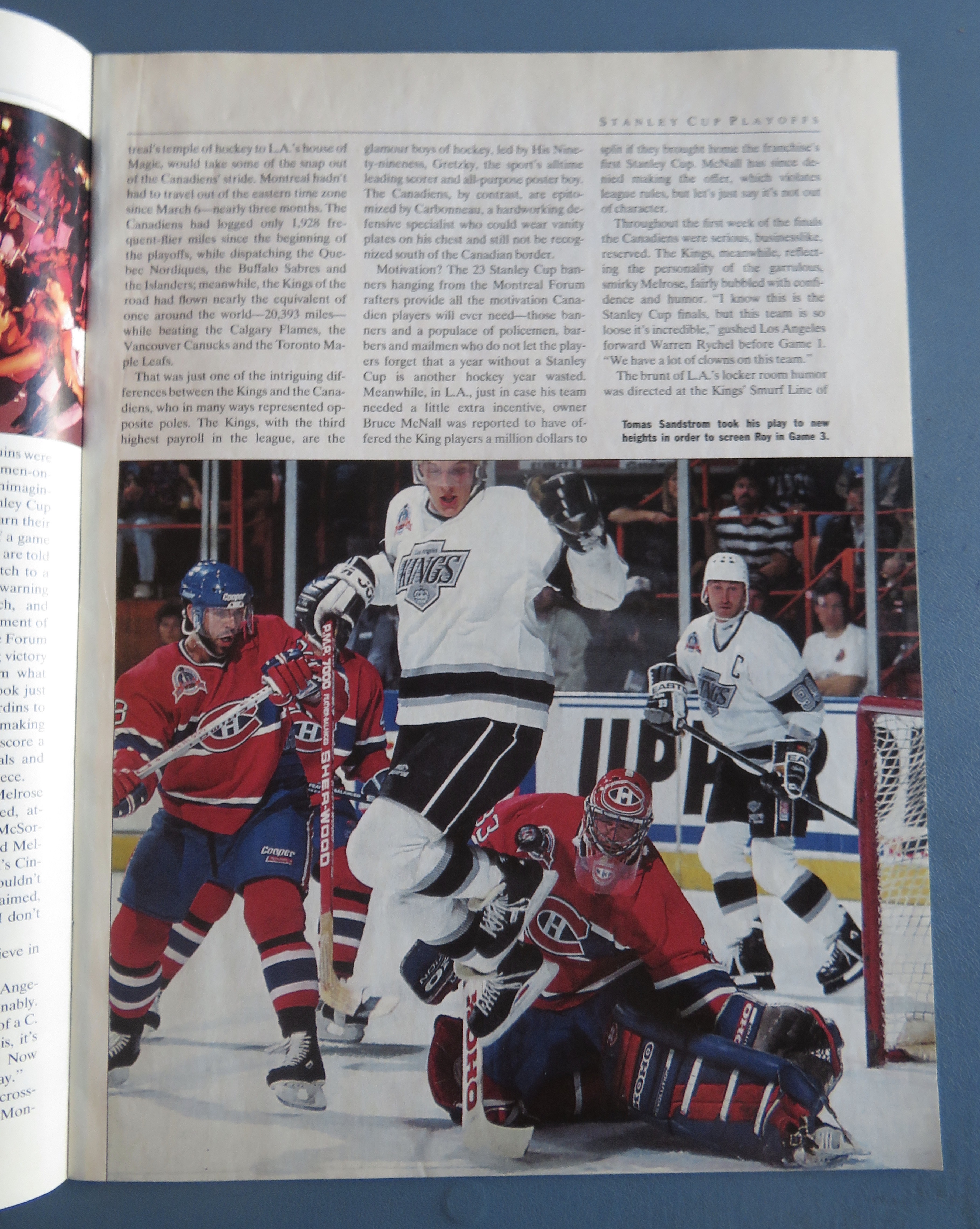 Sports Illustrated Magazine June 14, 1993 Stanley Cup