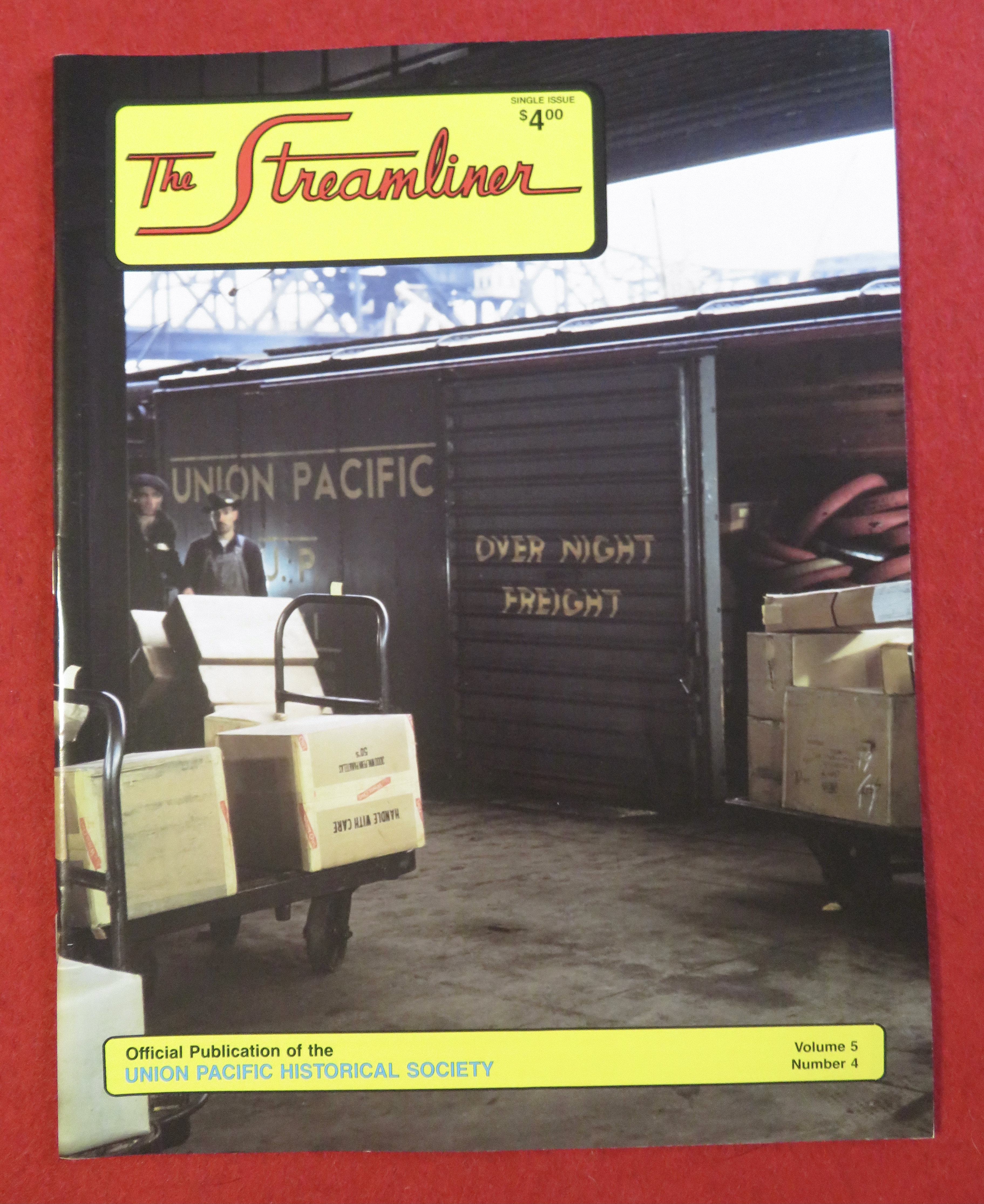 The Streamliner Magazine Fourth Quarter 1989