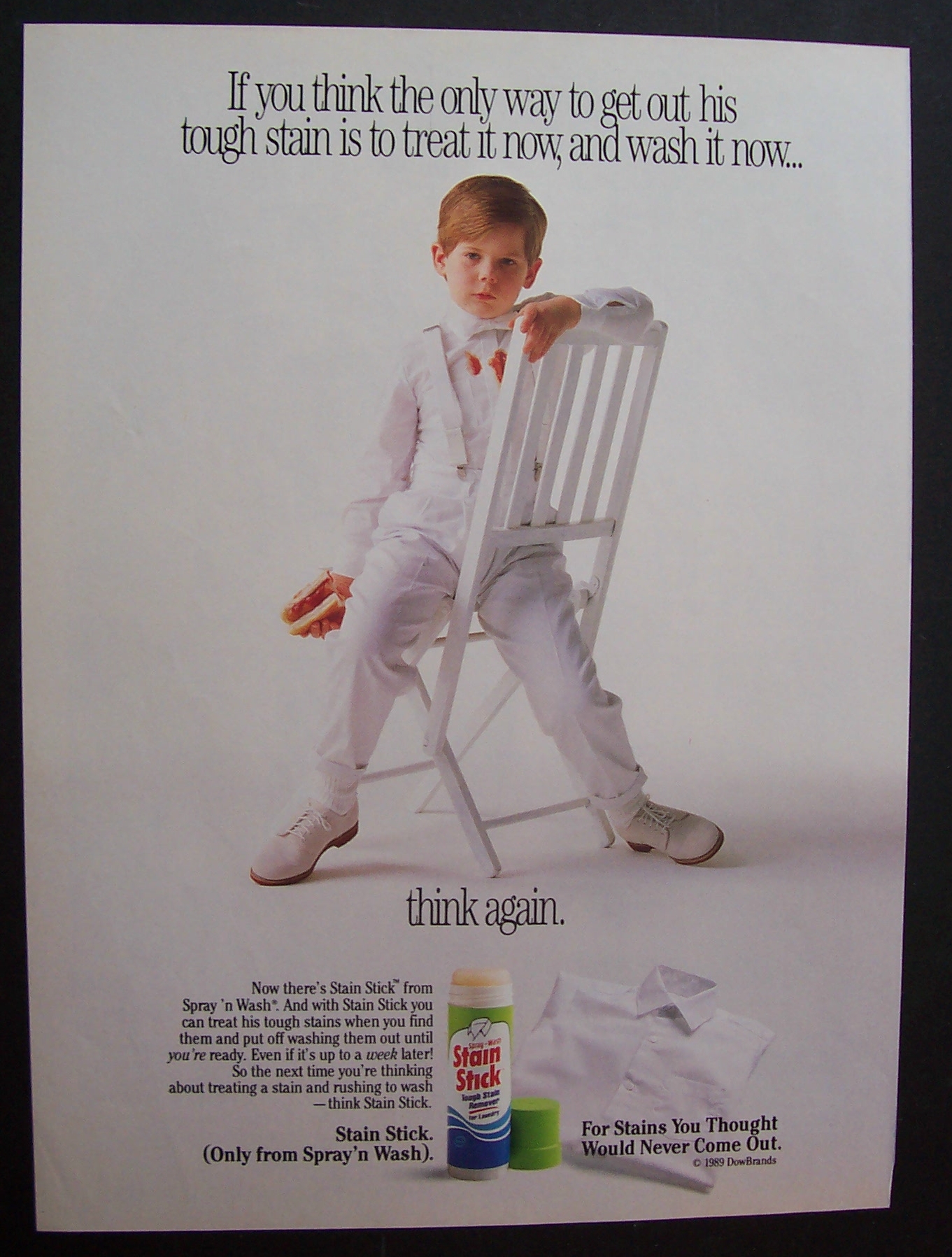 1989  Spray n' Wash  Stain  Stick