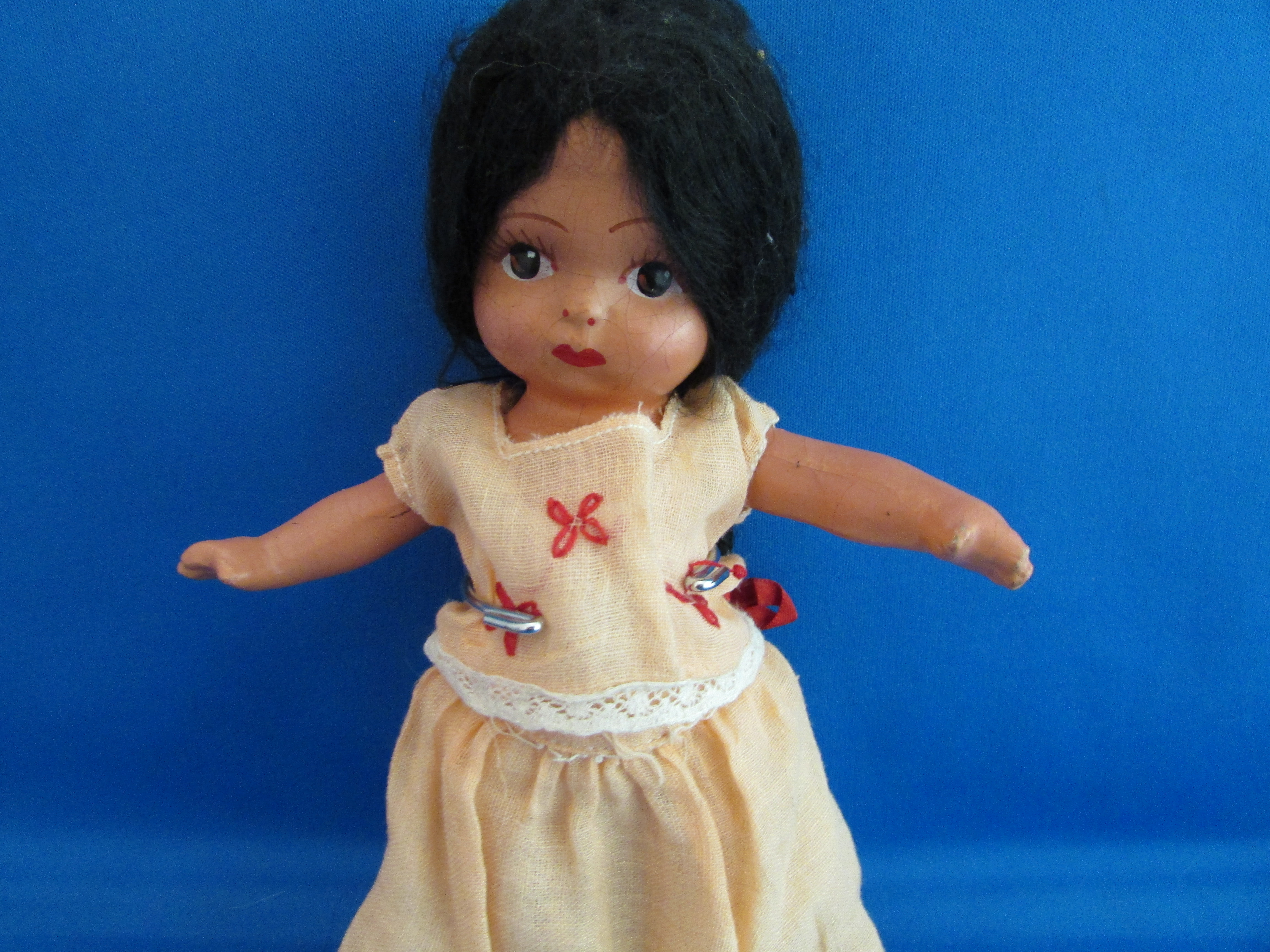 Mexican Composition Doll