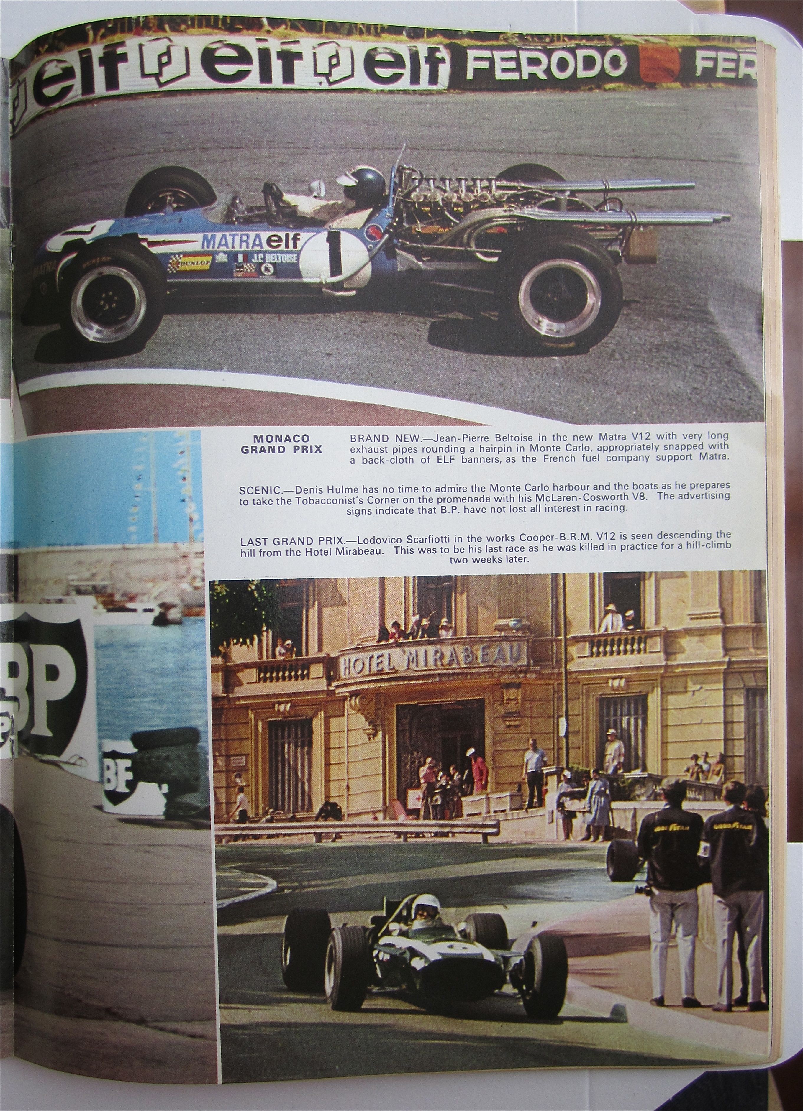 Motor Sport Magazine July 1968 Graham Hill
