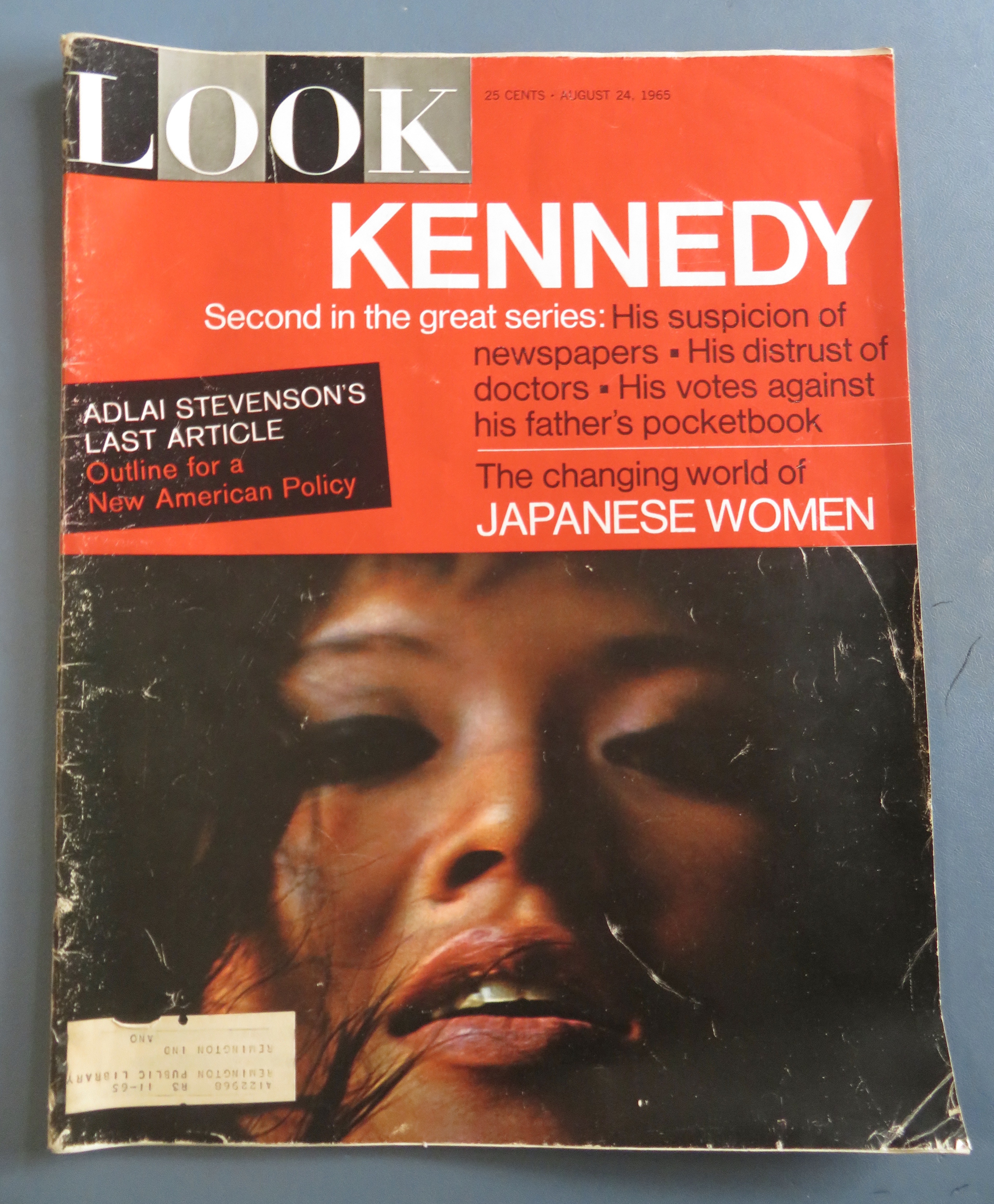 Look Magazine August 24, 1965 Kennedy