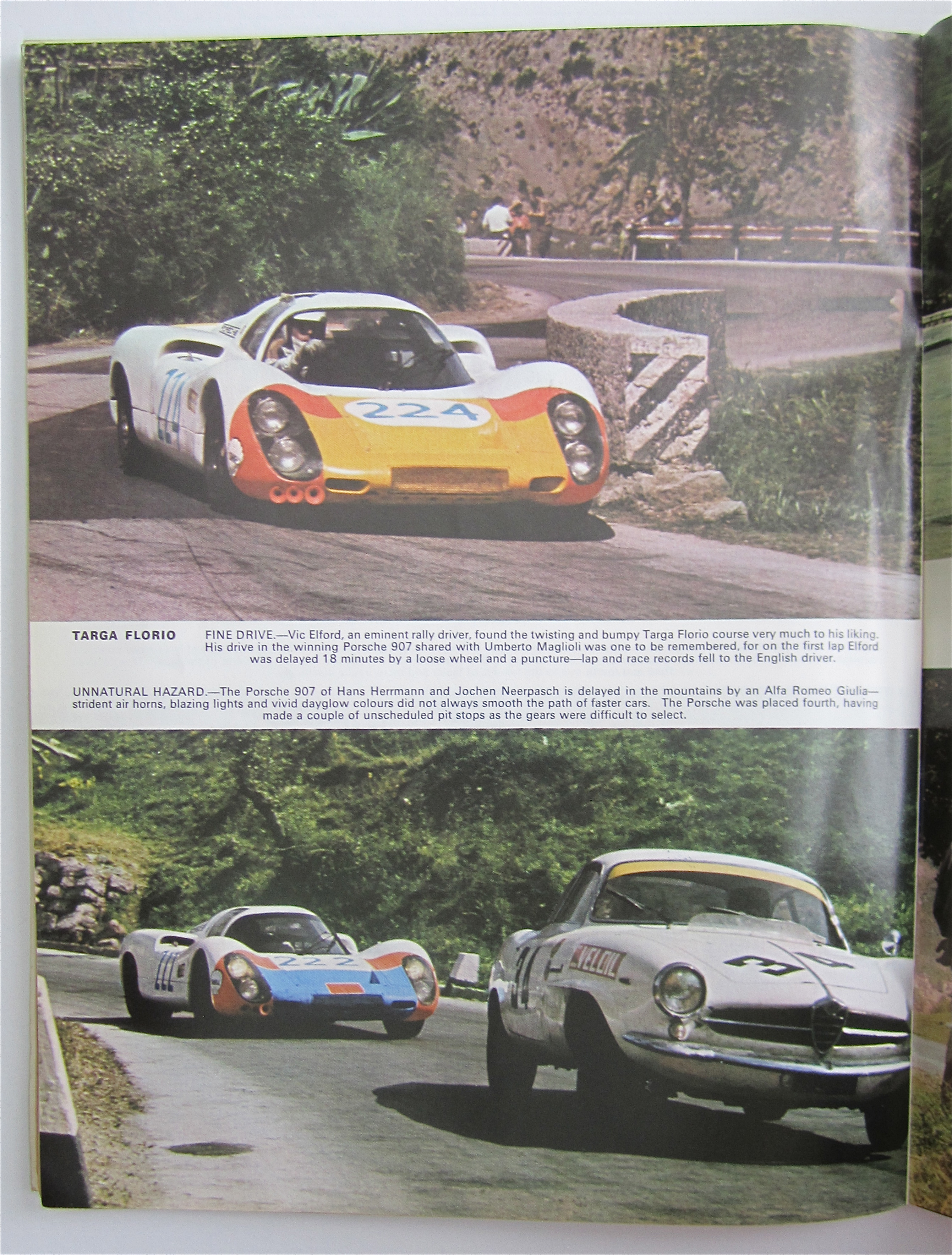 Motor Sport Magazine June 1968 Alfa Romeo 33