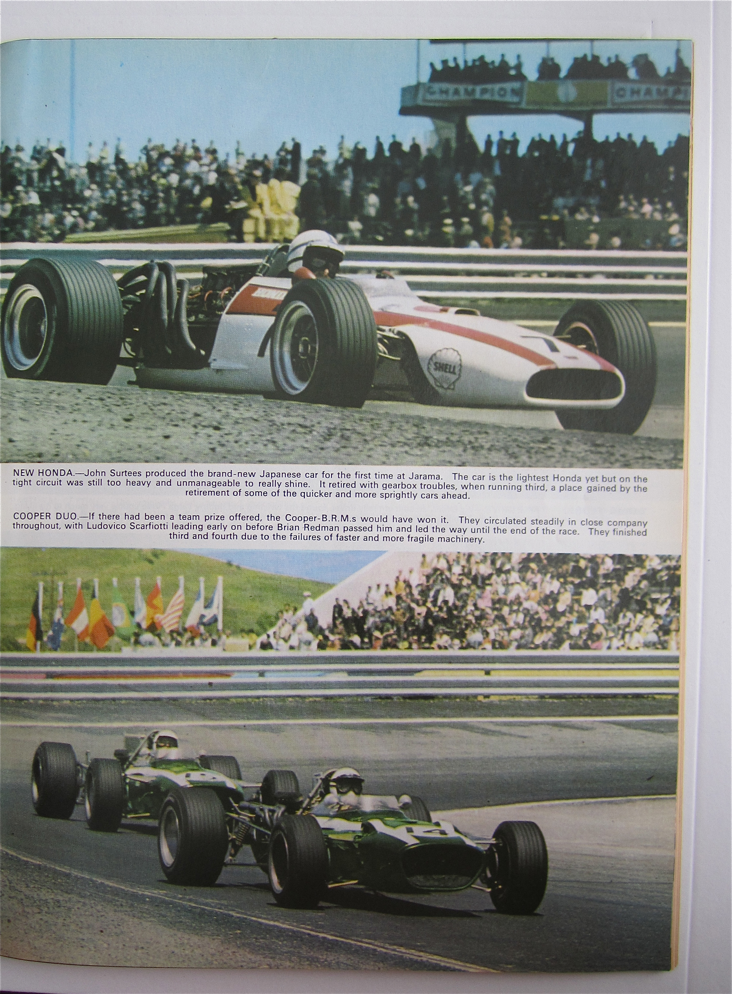 Motor Sport Magazine June 1968 Alfa Romeo 33