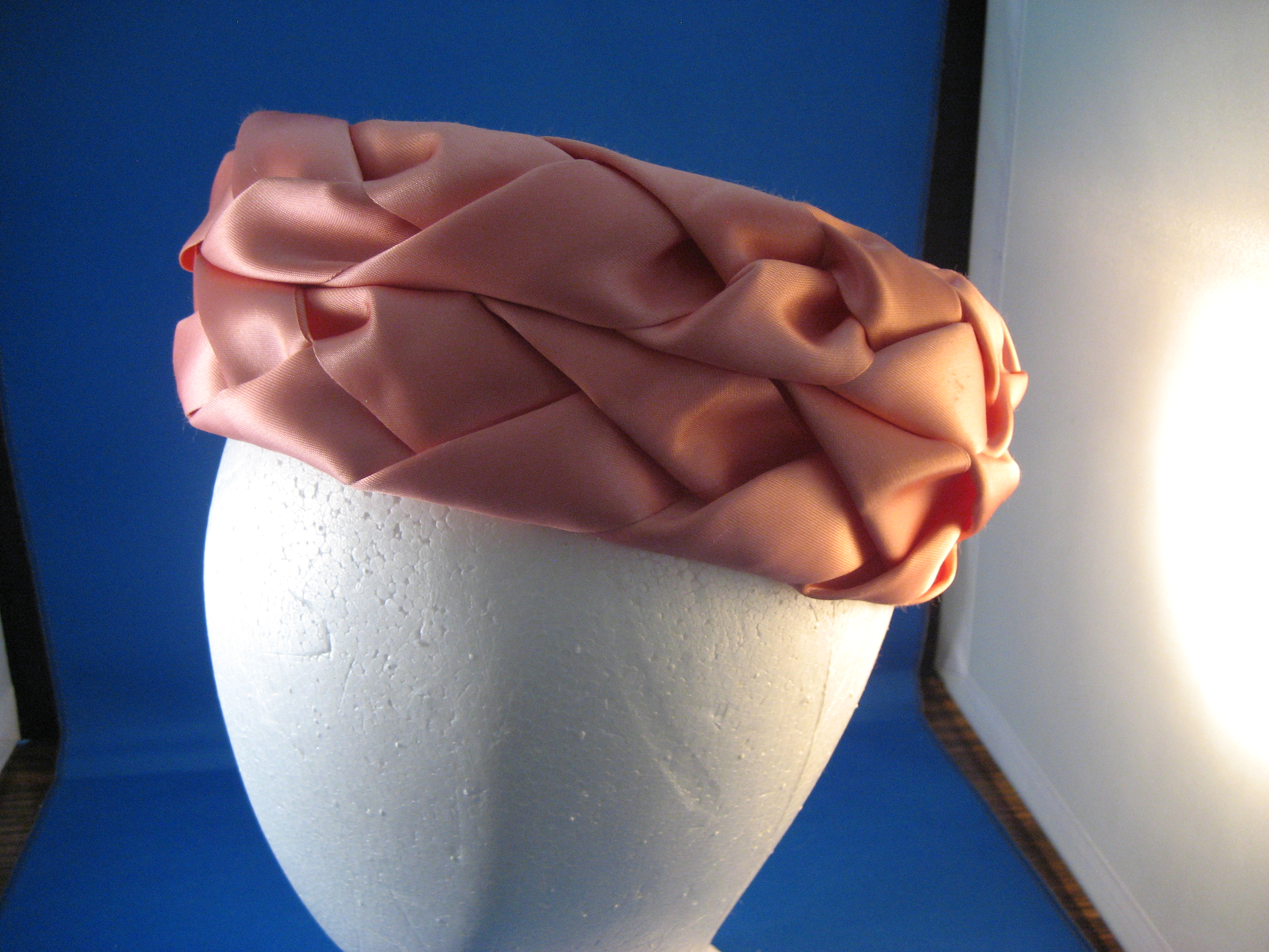Pink Ribbon Box Hat