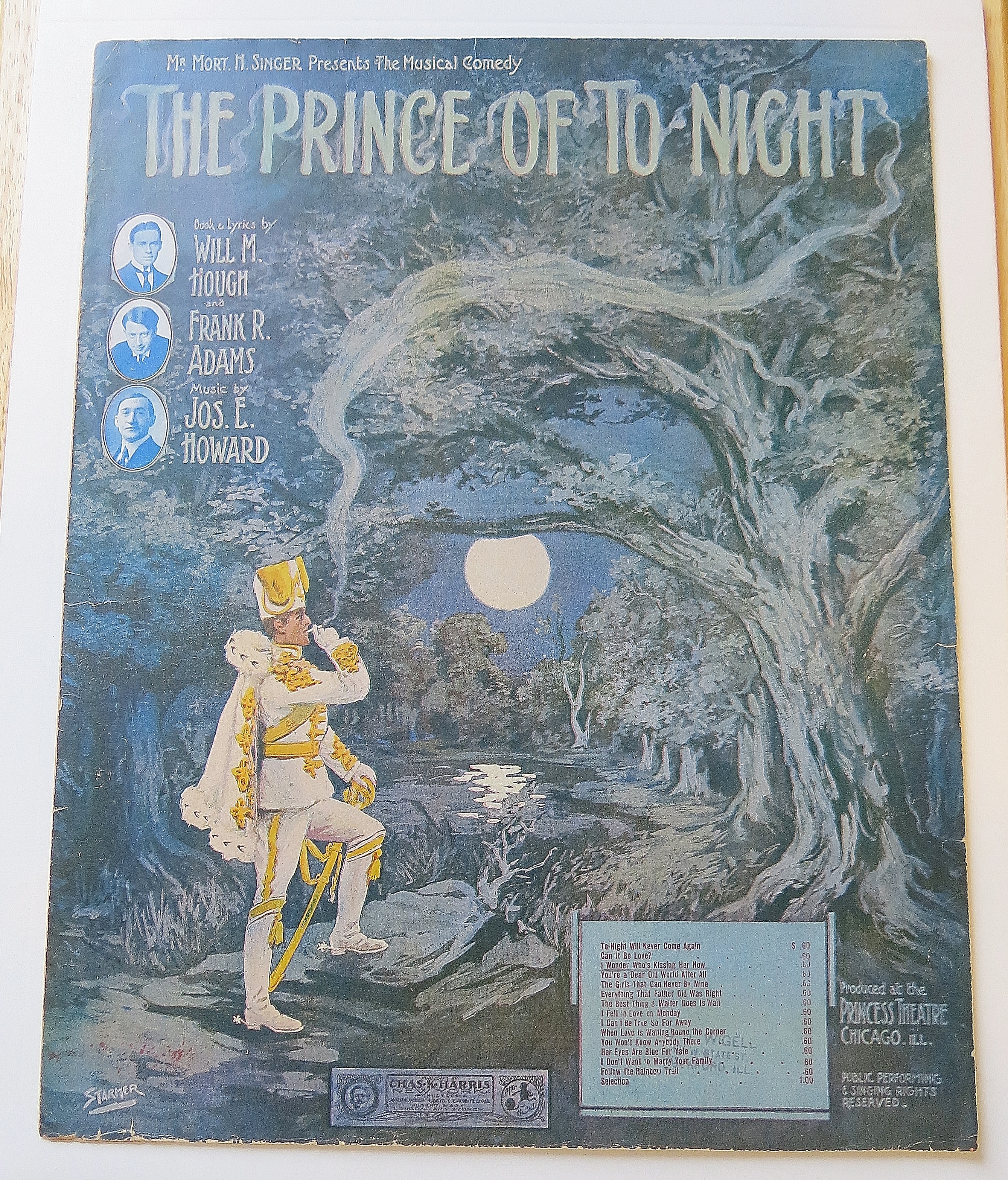 1909 The Prince Of To Night