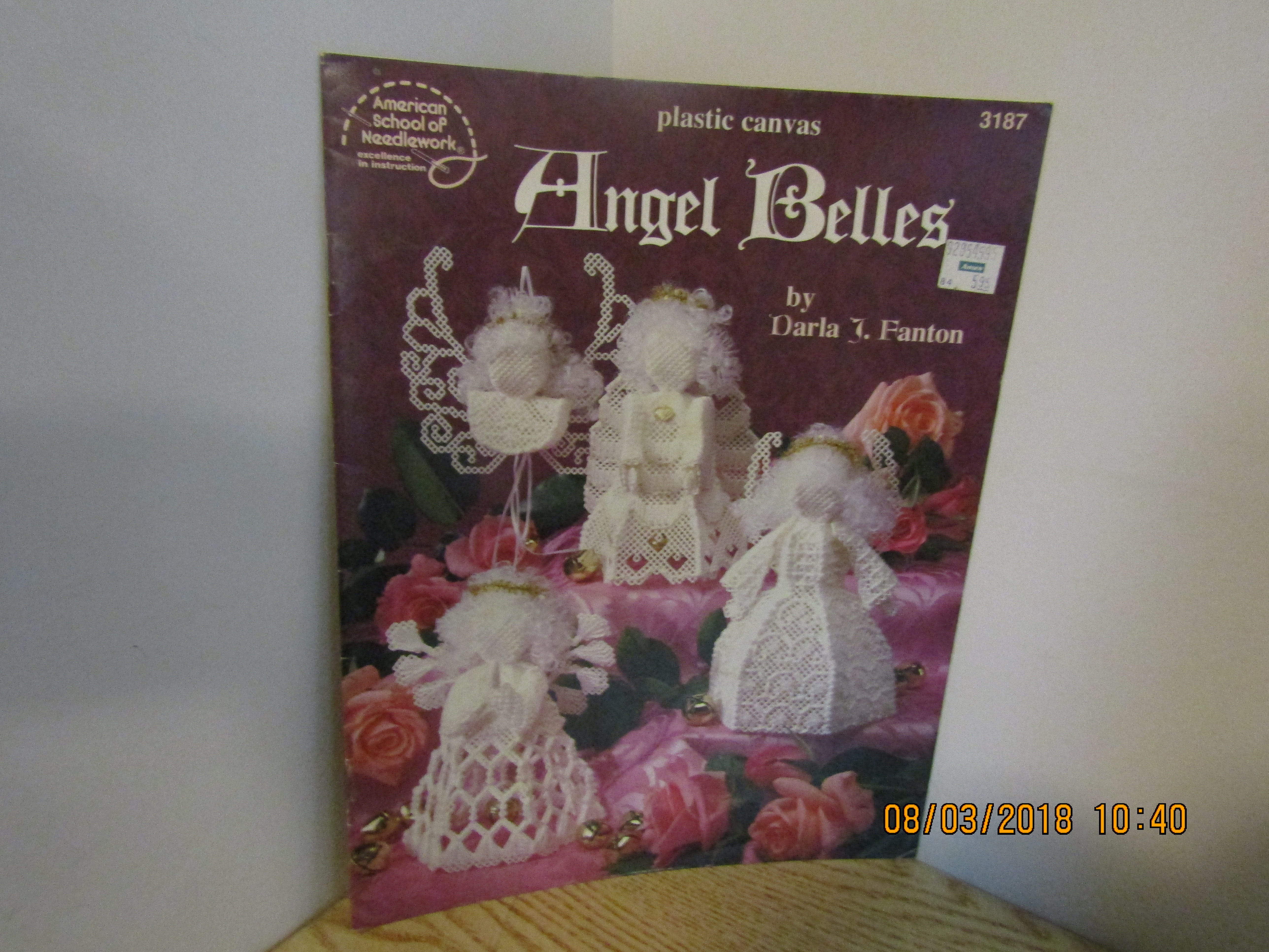 ASN Plastic Canvas Angel Bells #3187