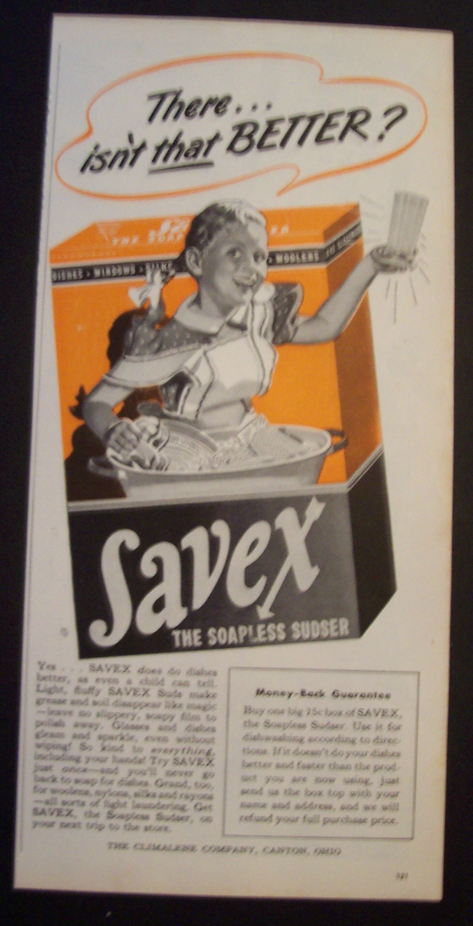 1947 Savex Soapless Sudser