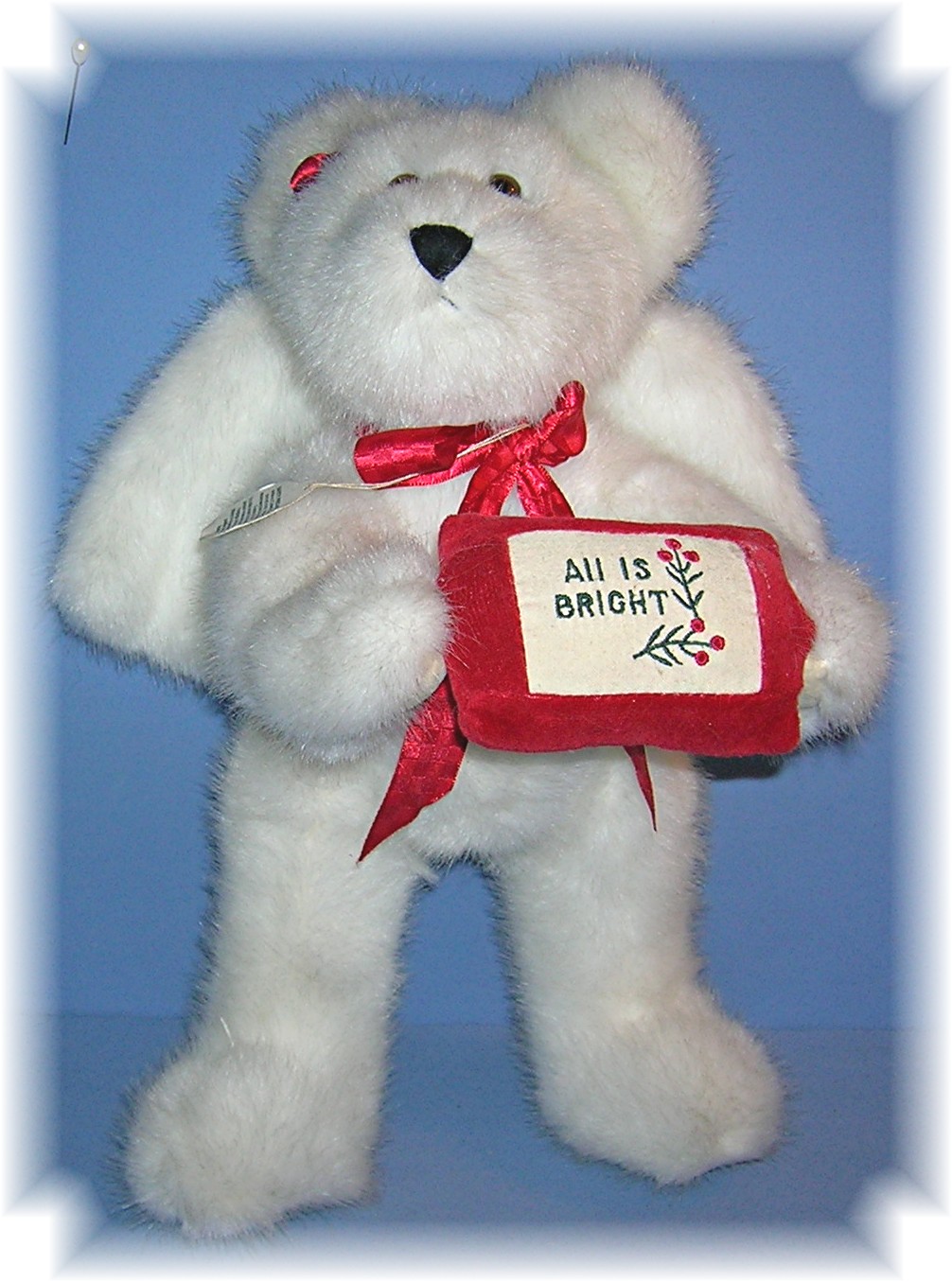 14 Inch White Boyds Angel Bear