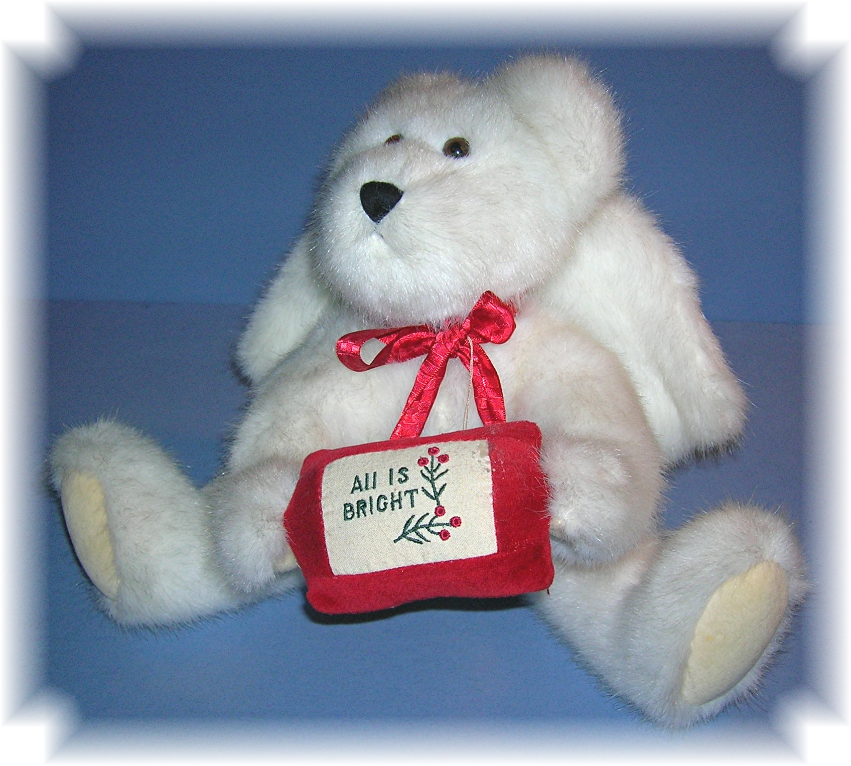 14 Inch White Boyds Angel Bear