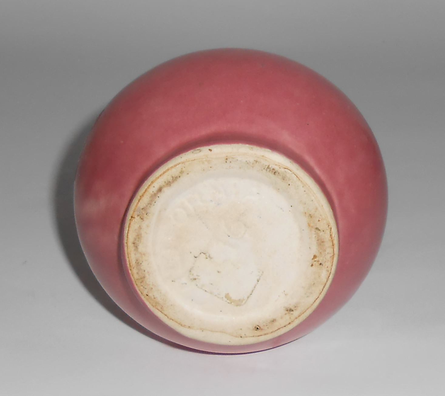 Caliente Pottery Pink Beaded Shoulder Vase!