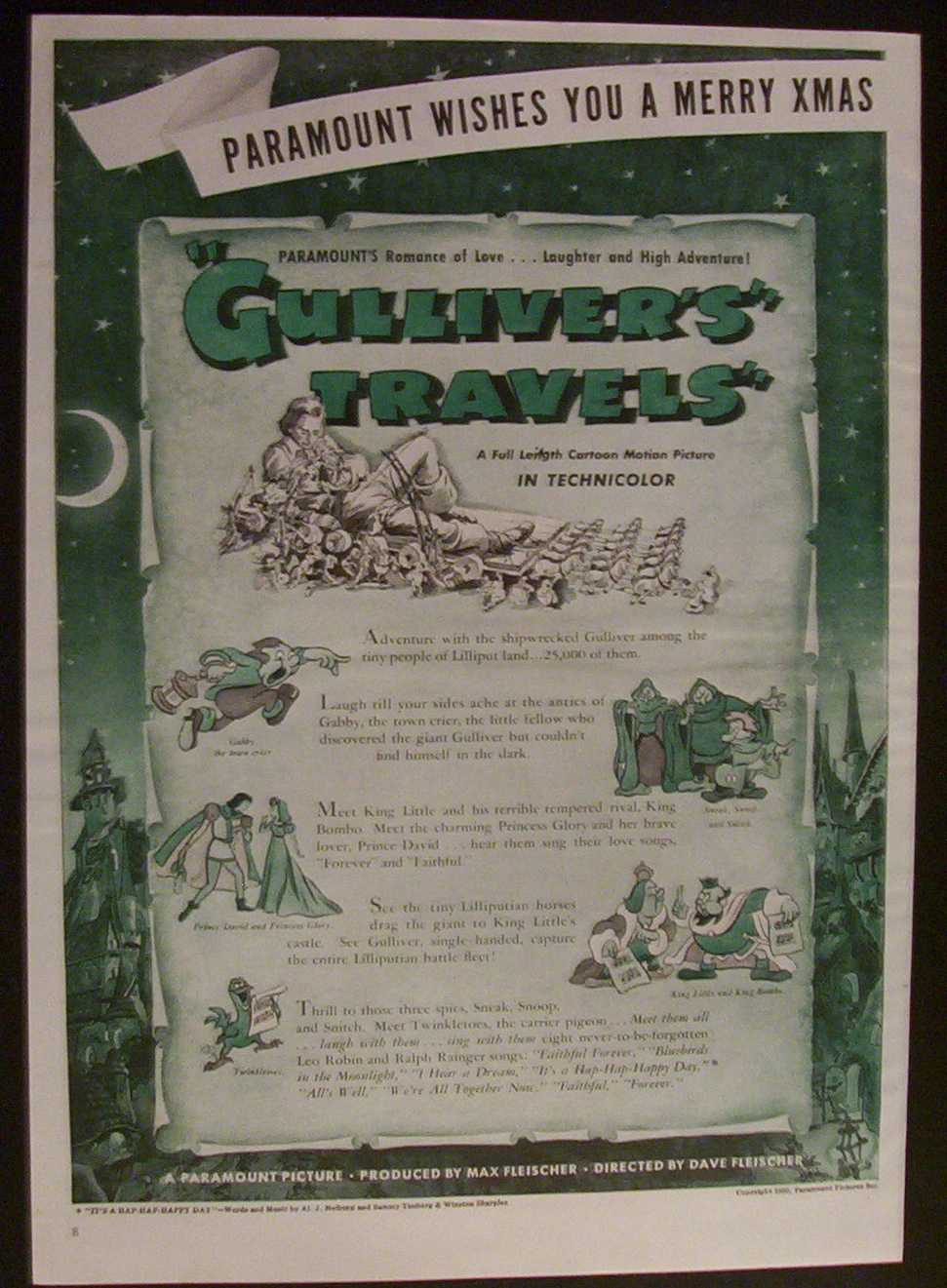 1939 Gulliver's Travels