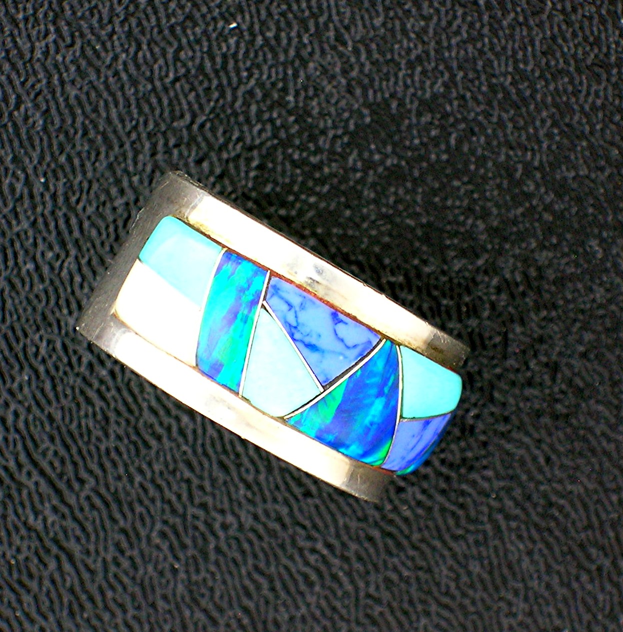 Native American Inlays Sterling Silver  RL