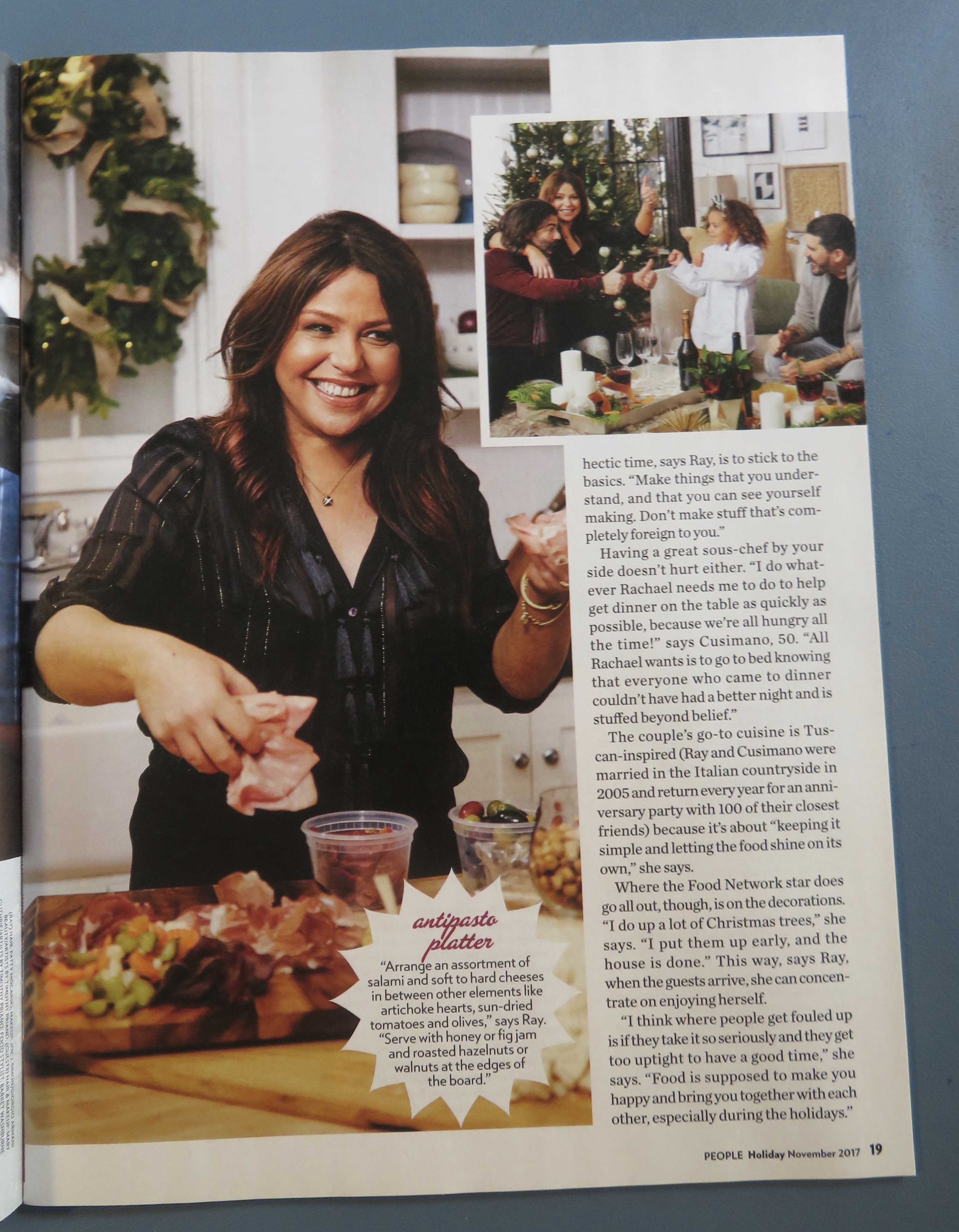 People Magazine Holiday 2017 Rachael Ray