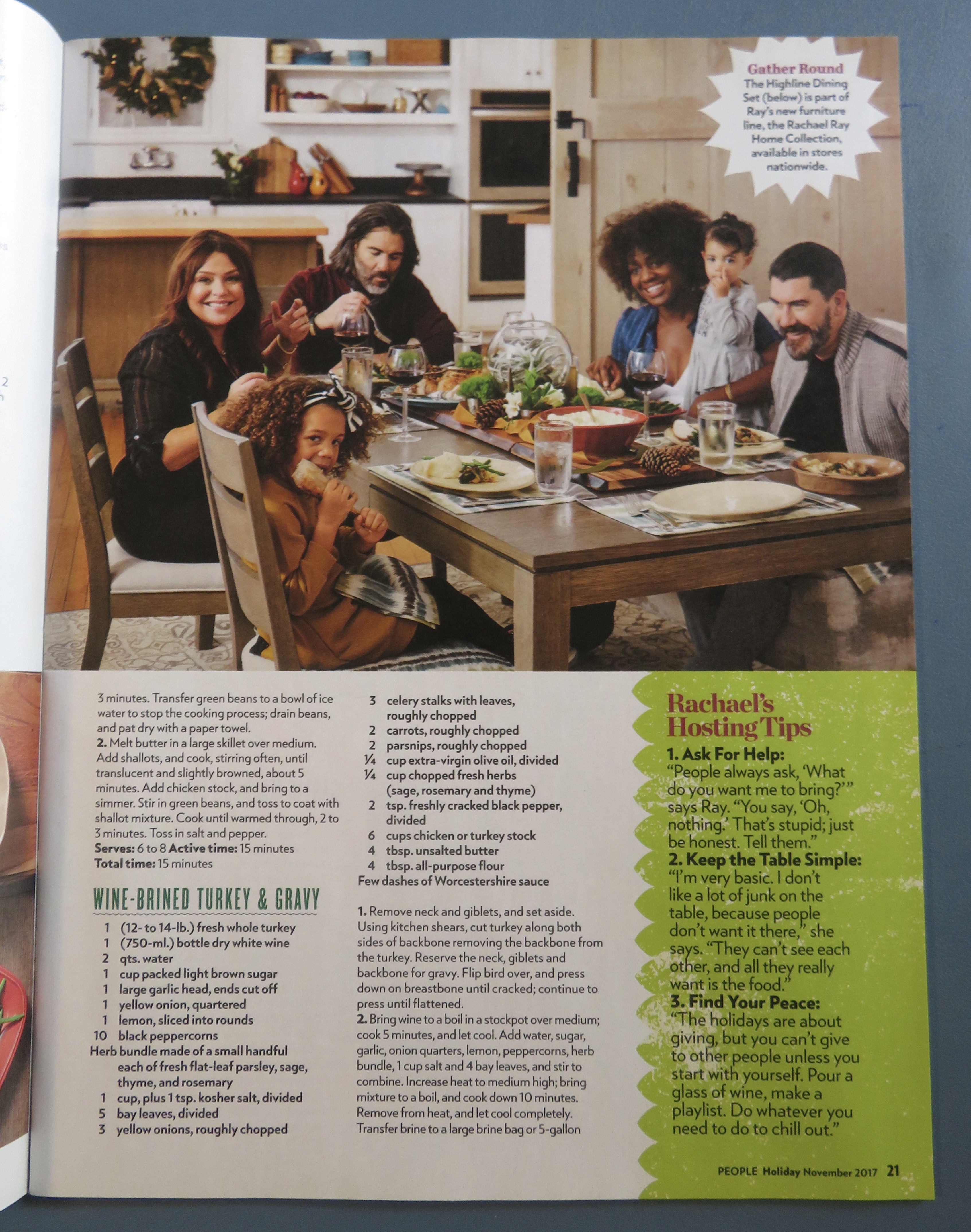 People Magazine Holiday 2017 Rachael Ray