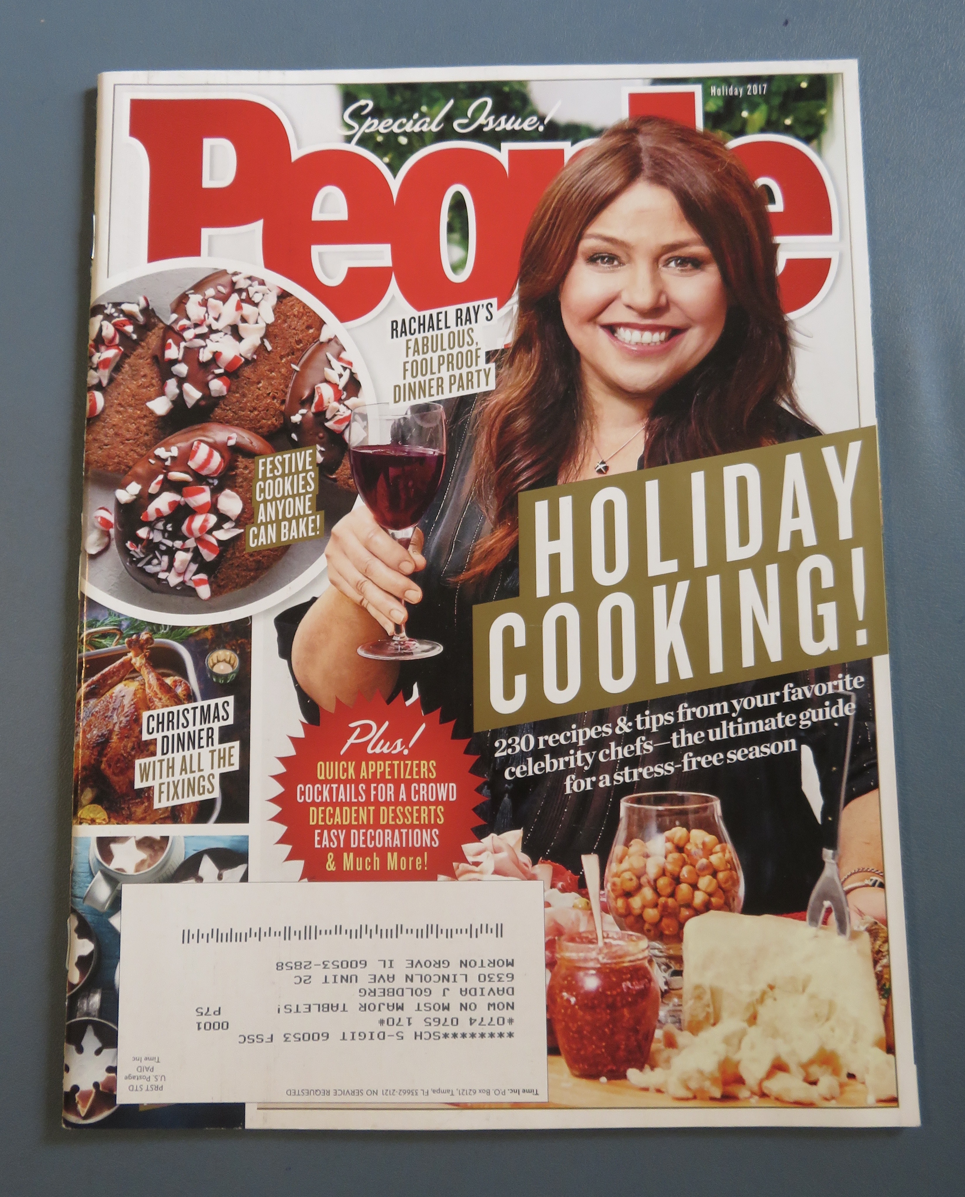 People Magazine Holiday 2017 Rachael Ray