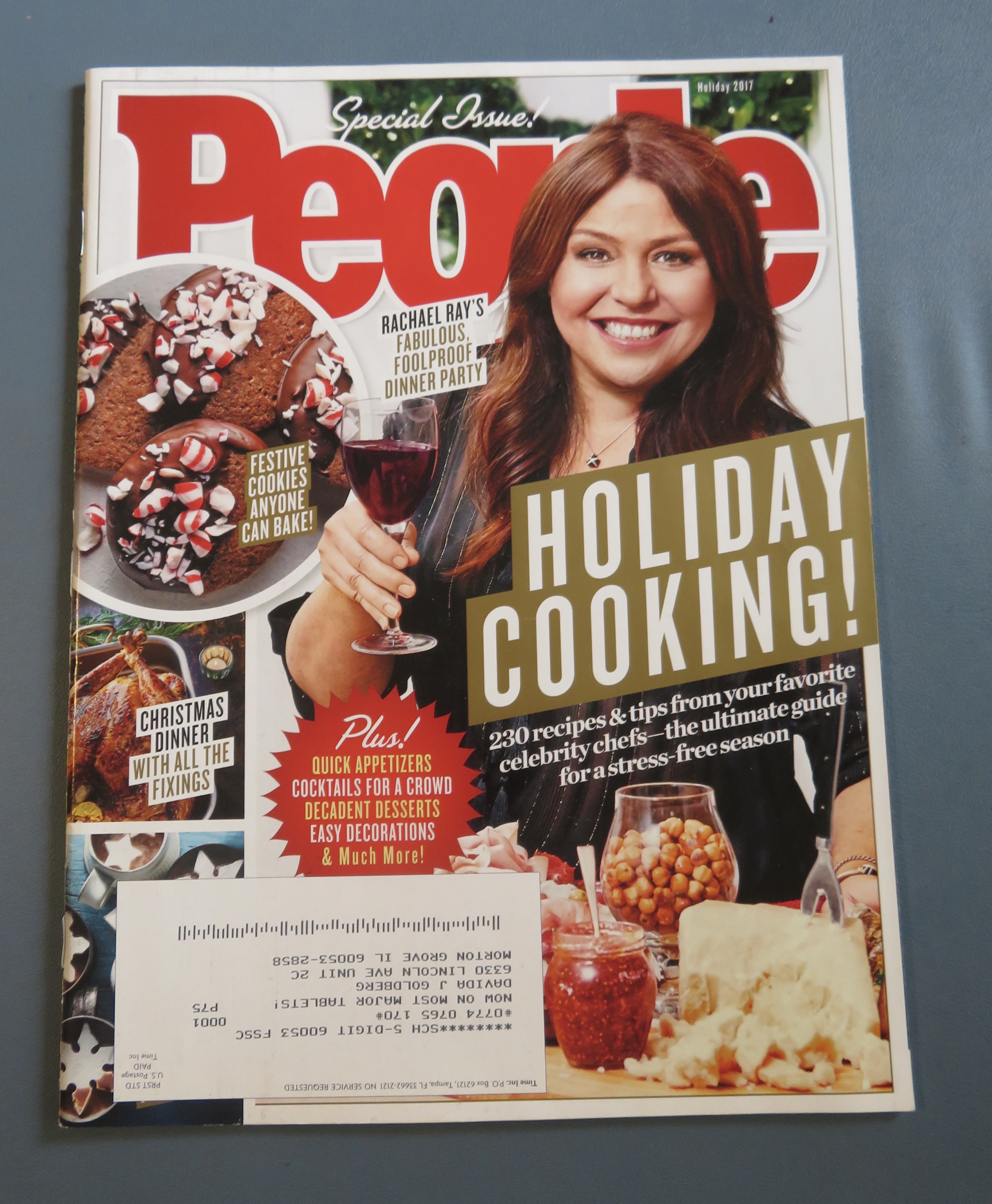 People Magazine Holiday 2017 Rachael Ray