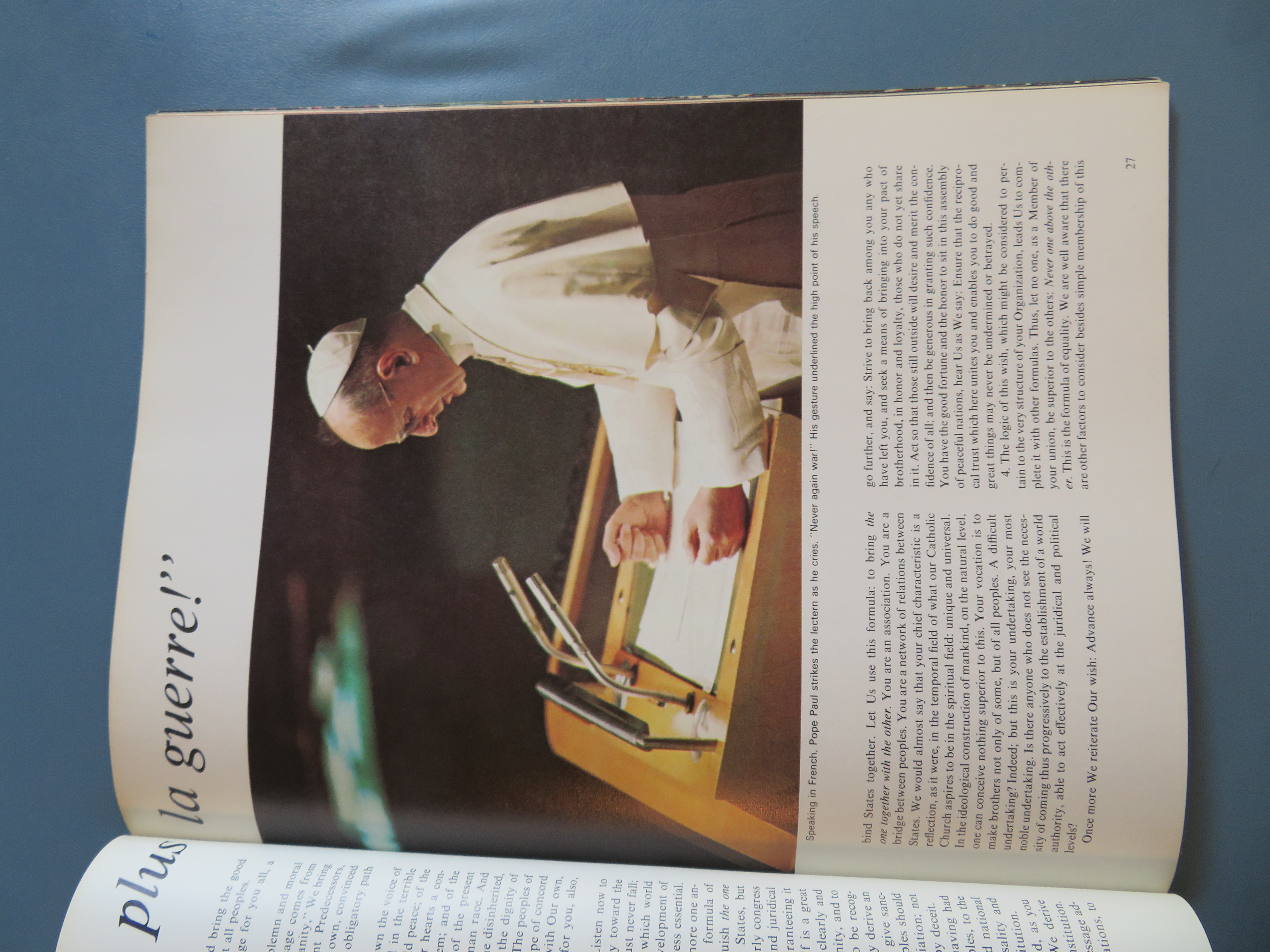 1965 The Pope's Visit (Time Life Books) Special Report