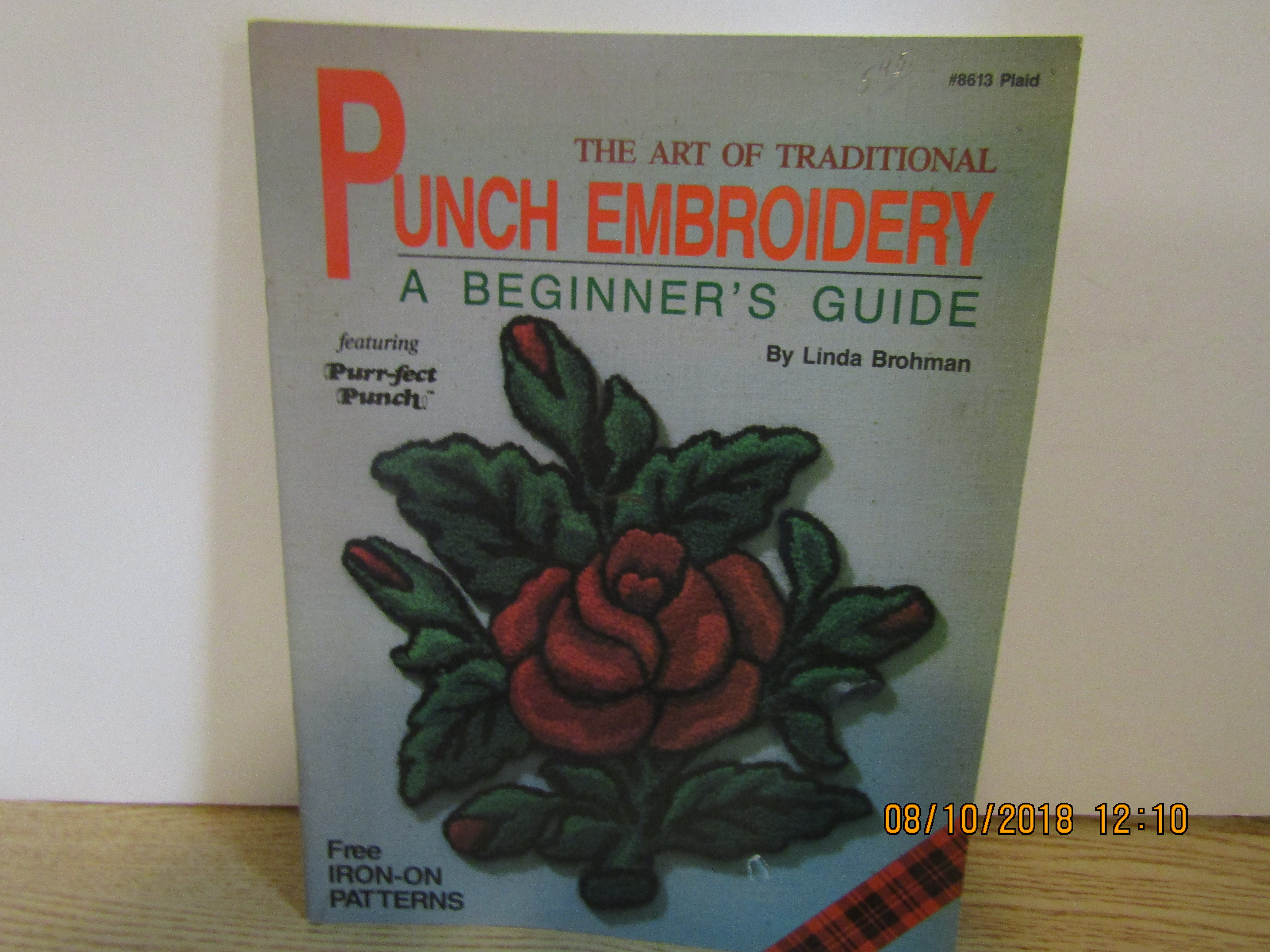 Plaid Book A Beginner's Guide To Punch Embroidery #8613