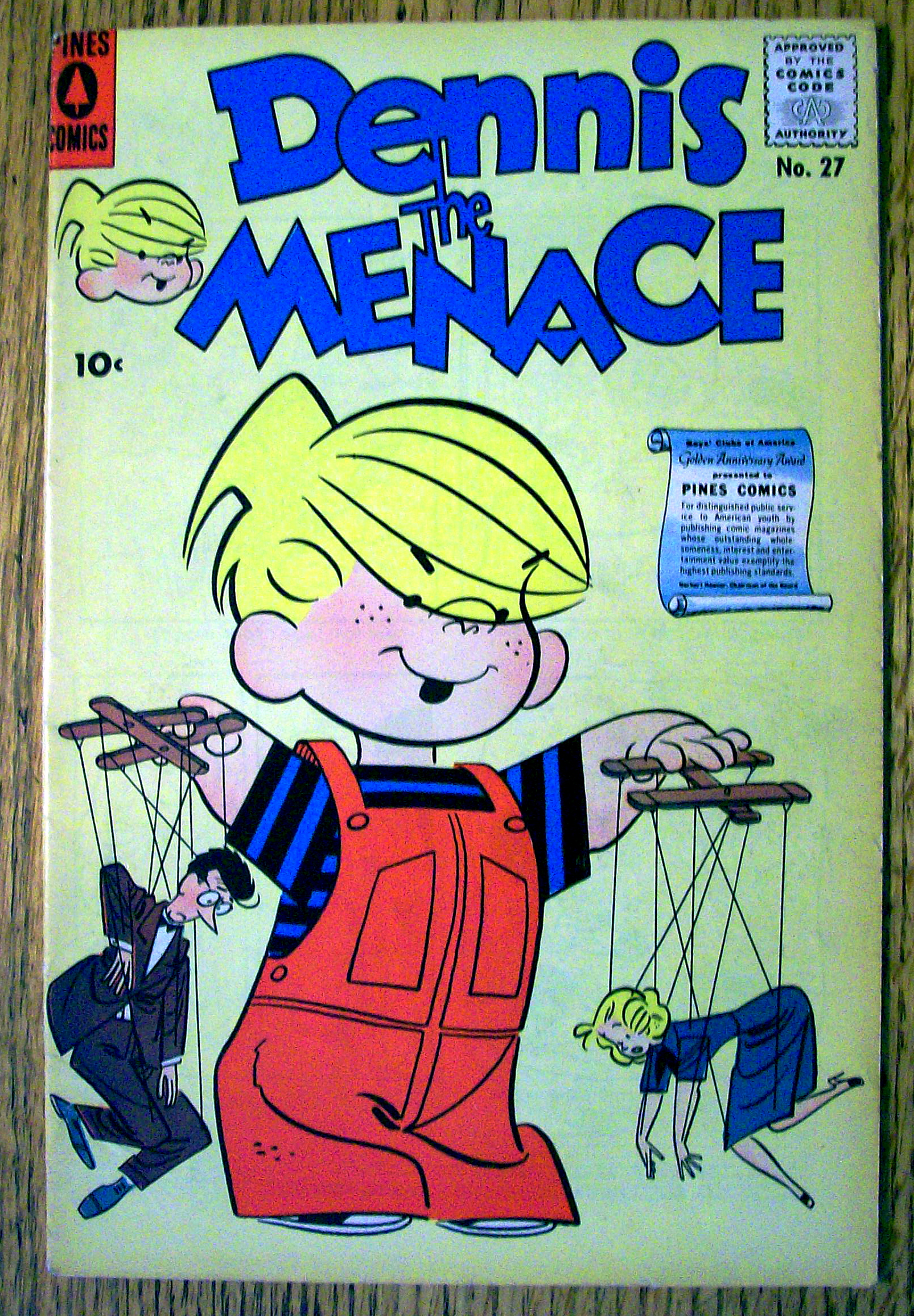 Dennis The Menace Comic #27-March 1958-Whither Weather