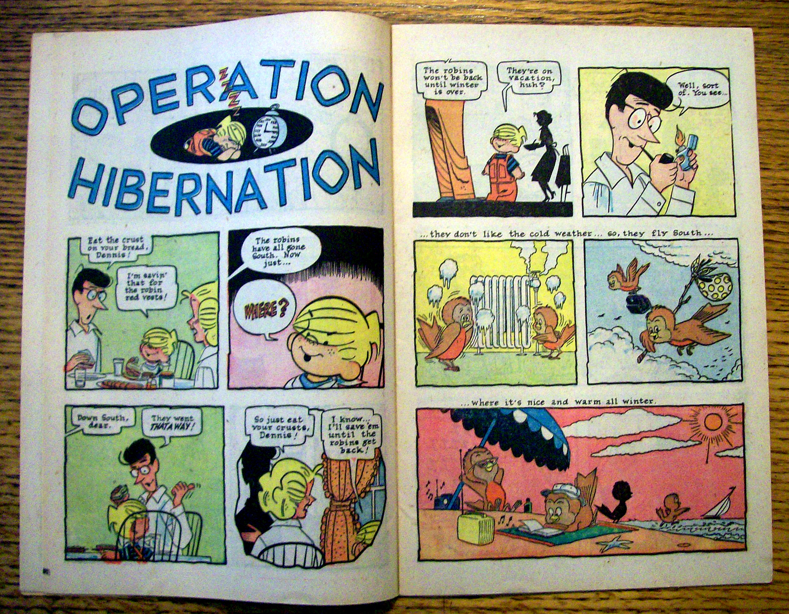 Dennis The Menace Comic #27-March 1958-Whither Weather