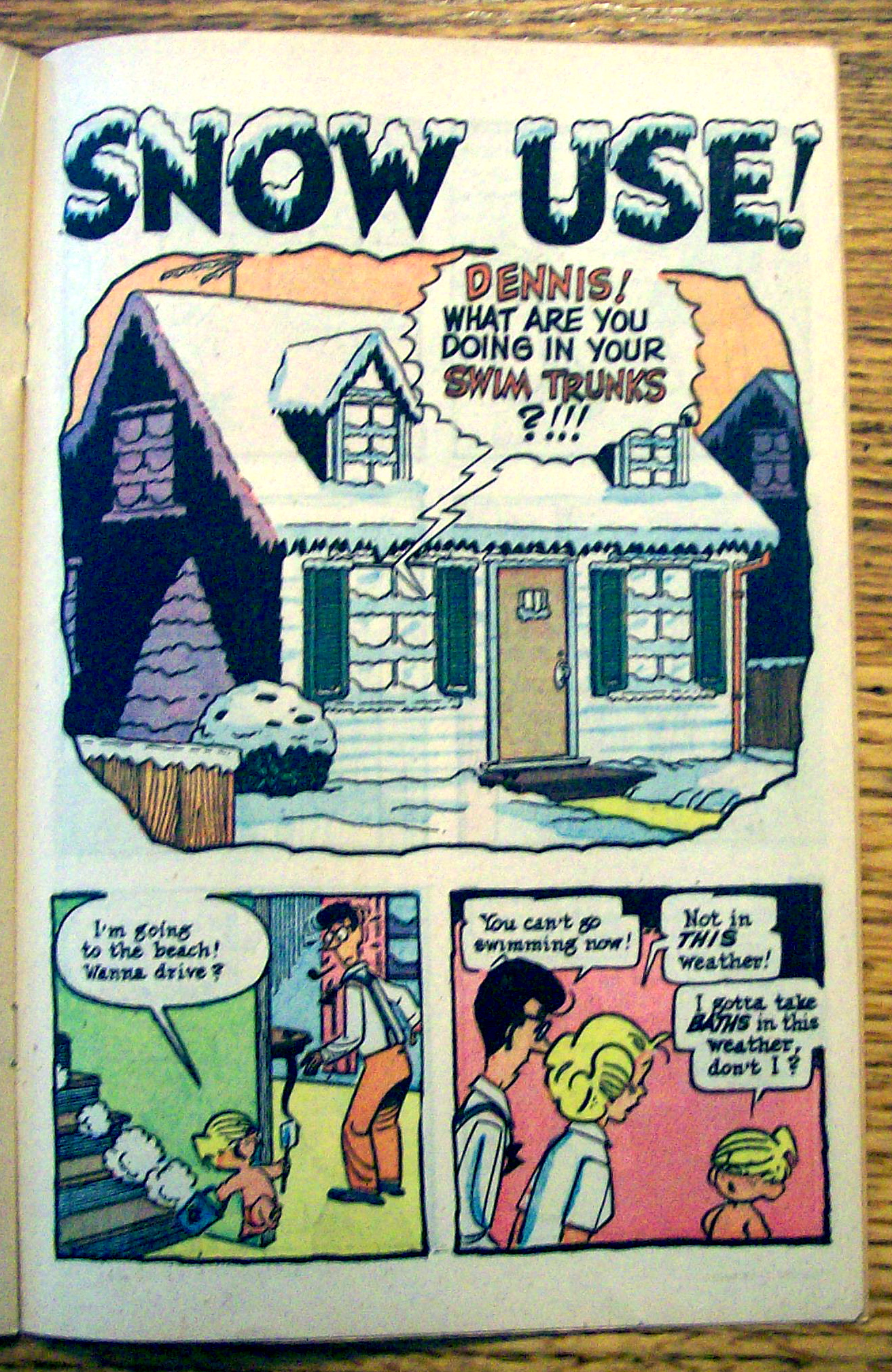 Dennis The Menace Comic #27-March 1958-Whither Weather