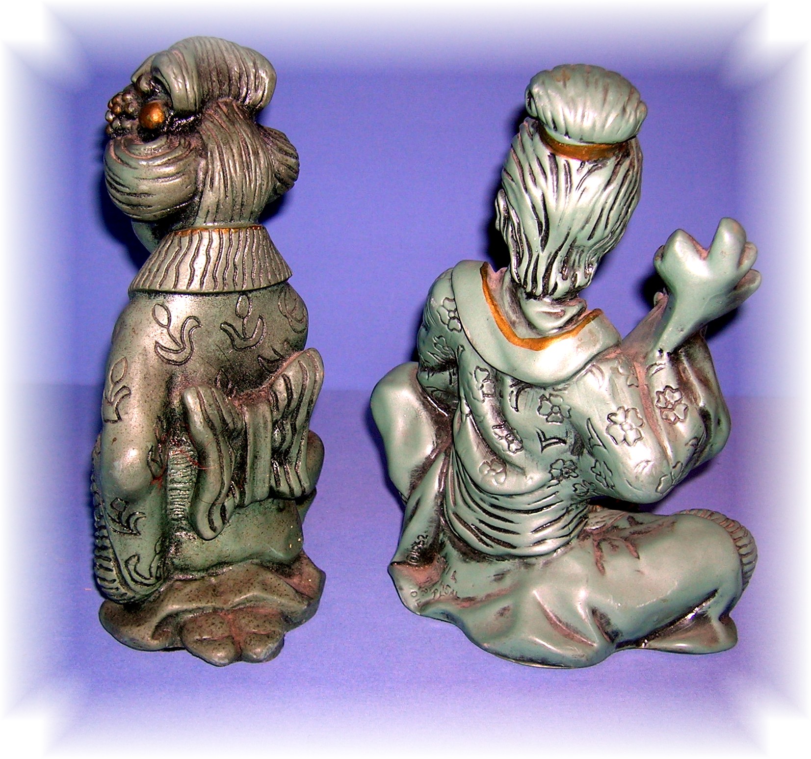 Pair Of Oriental Figures From The 60'S