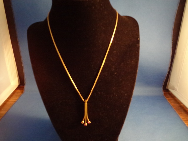 Avon Ruby Necklace