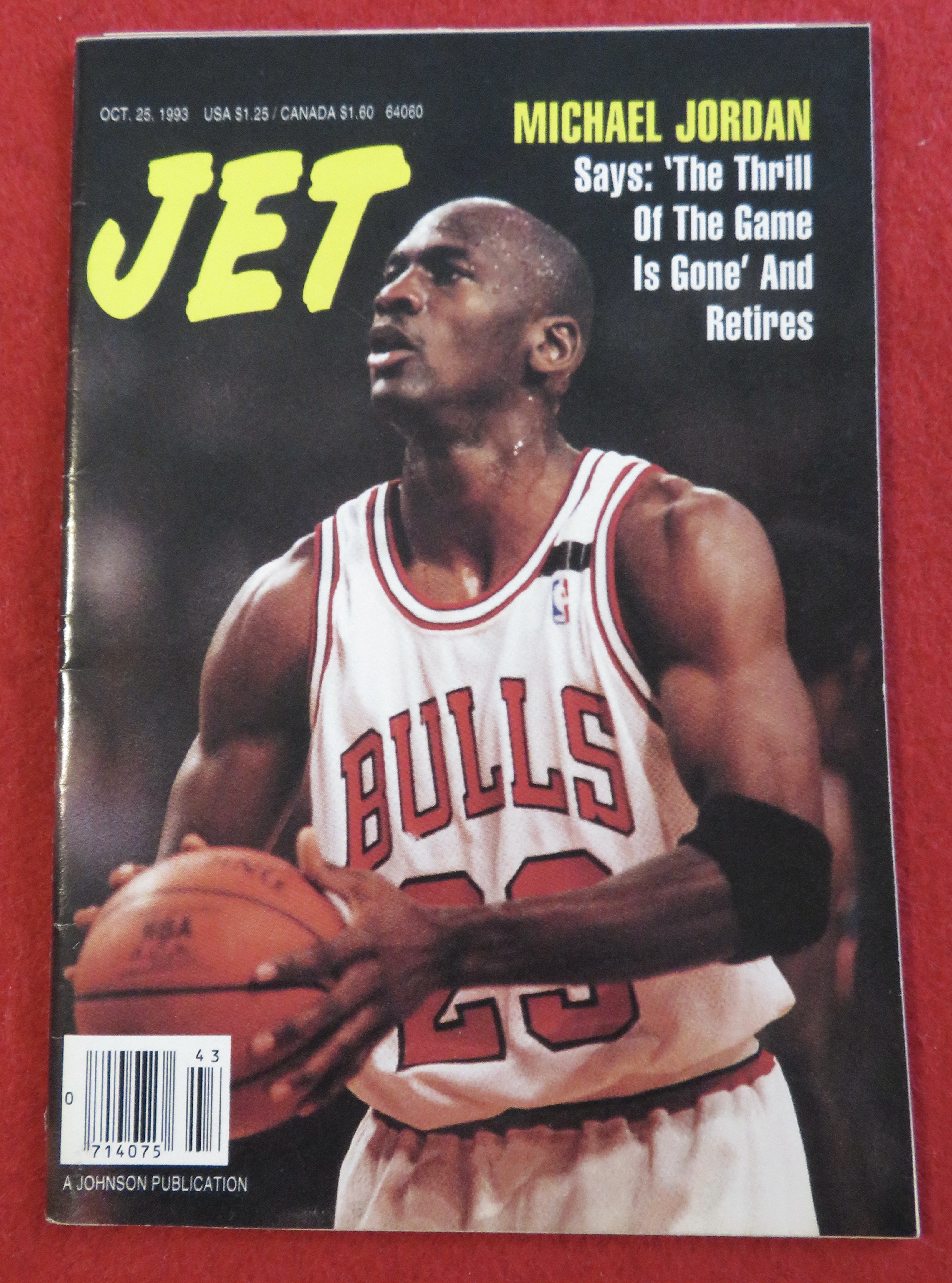 Jet Magazine October 25, 1993 Michael Jordan