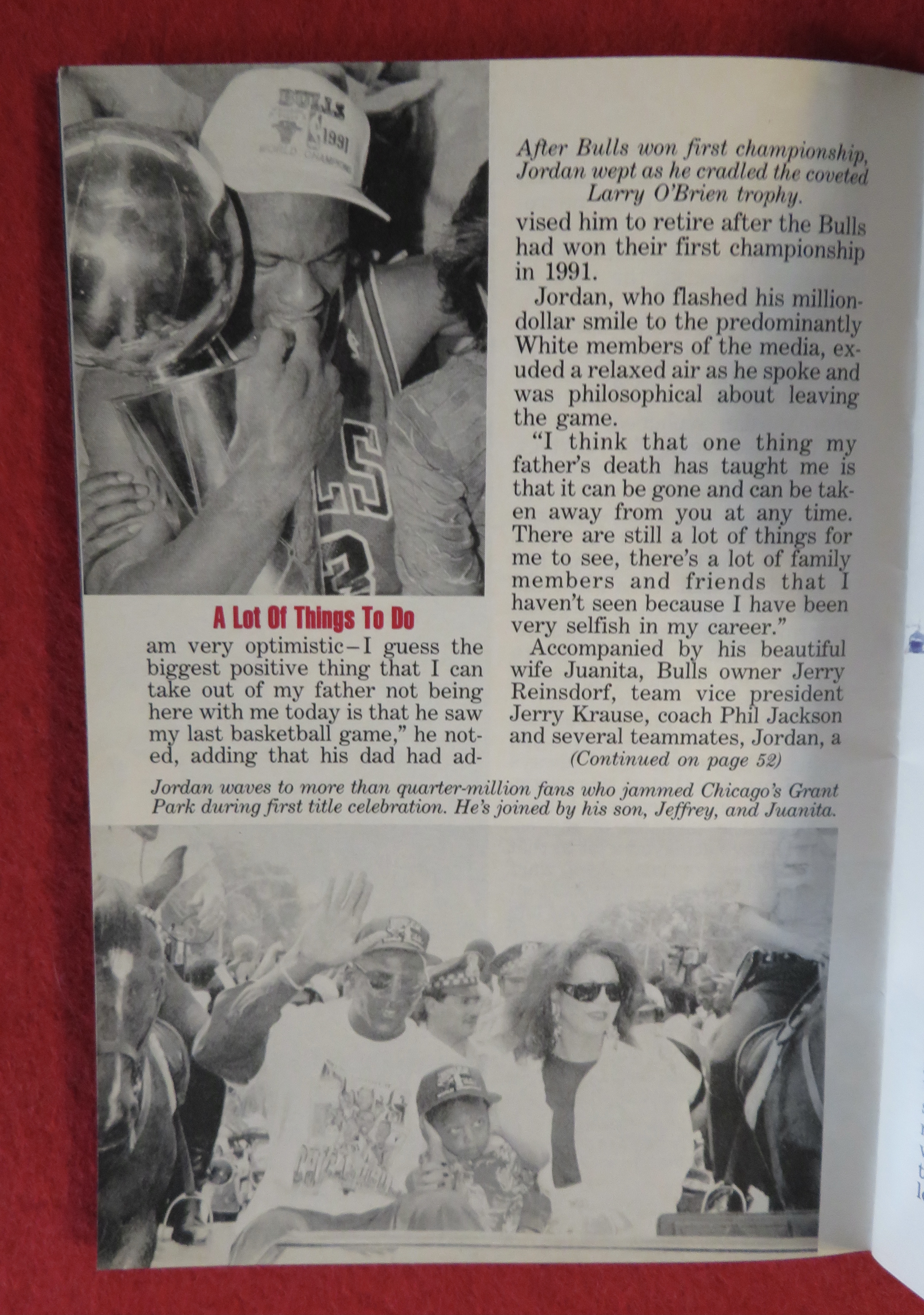Jet Magazine October 25, 1993 Michael Jordan