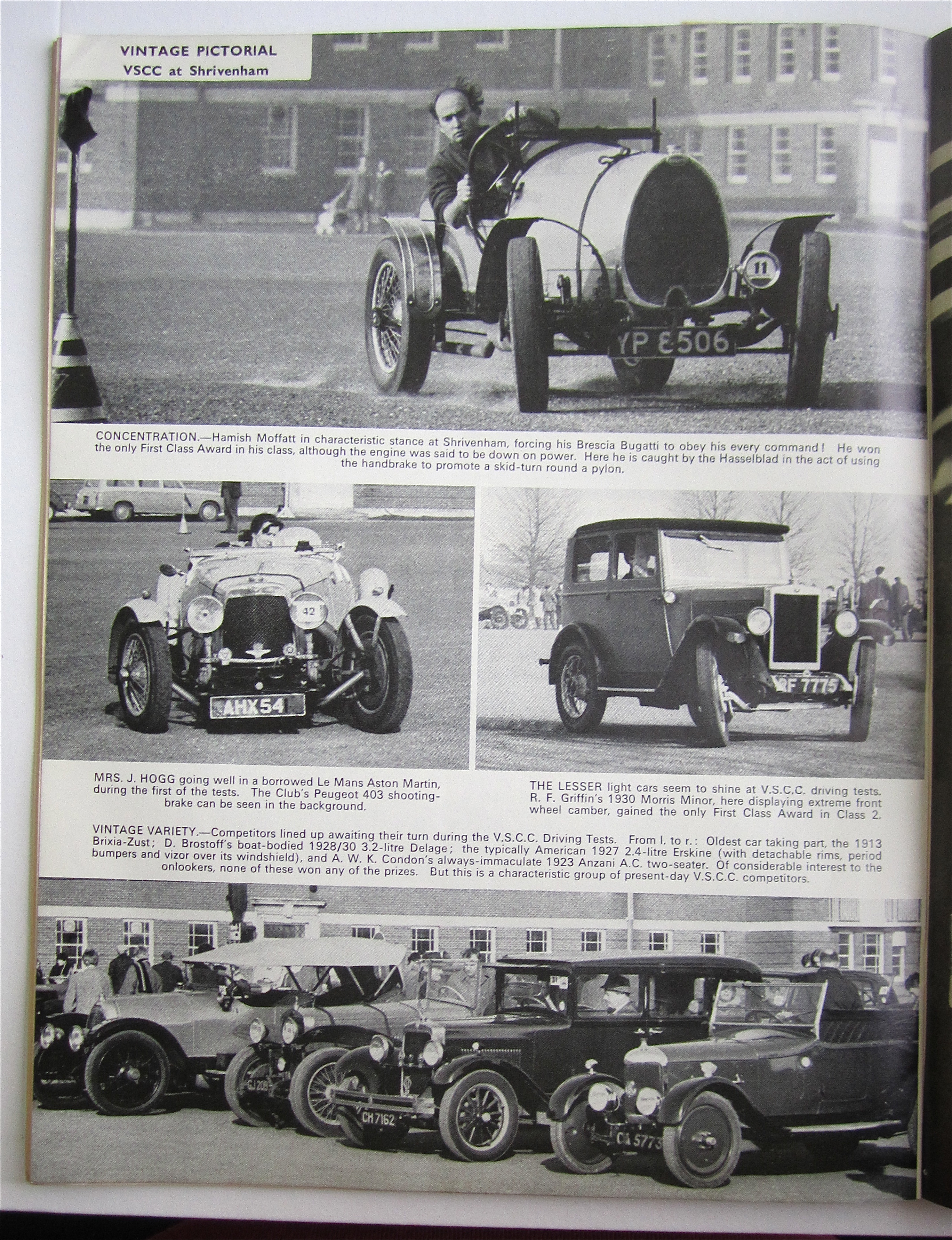 Motor Sport Magazine March 1967 Splash Of Red