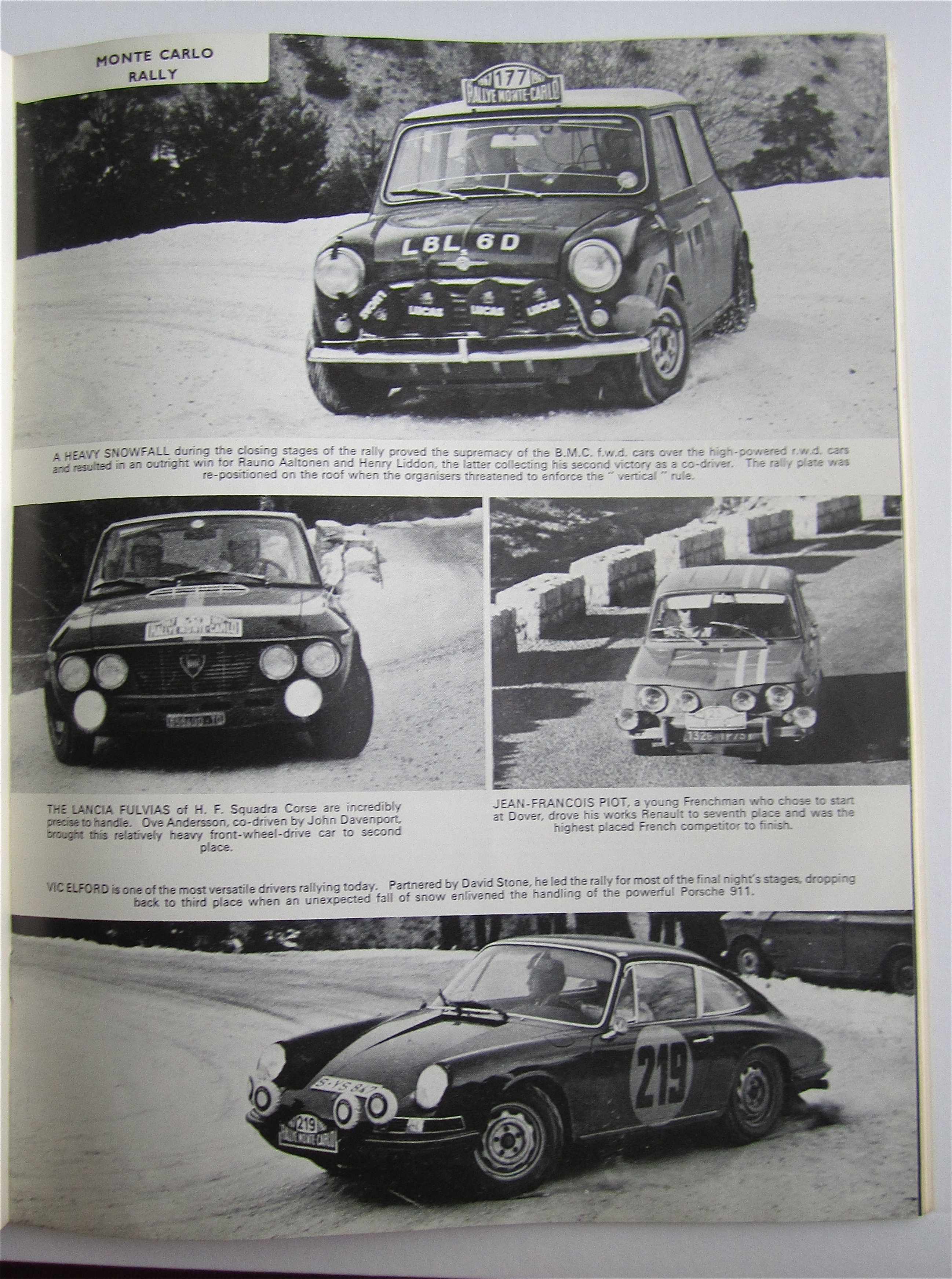 Motor Sport Magazine March 1967 Splash Of Red