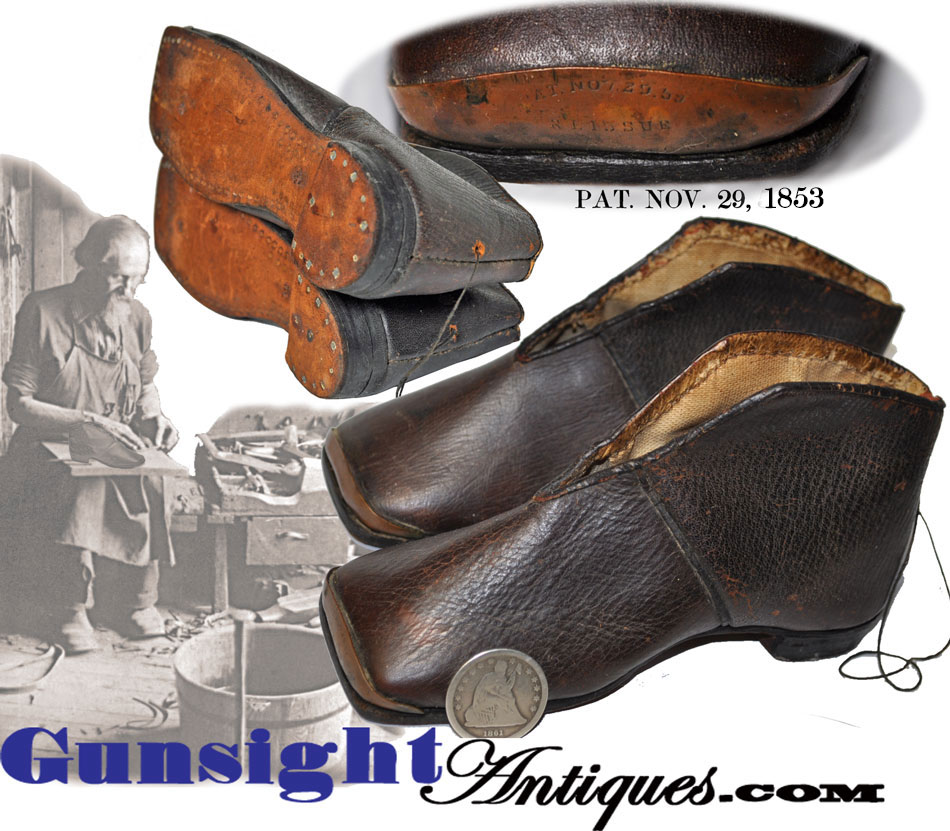 original Civil War vintage pair - BROGAN SALES SAMPLE