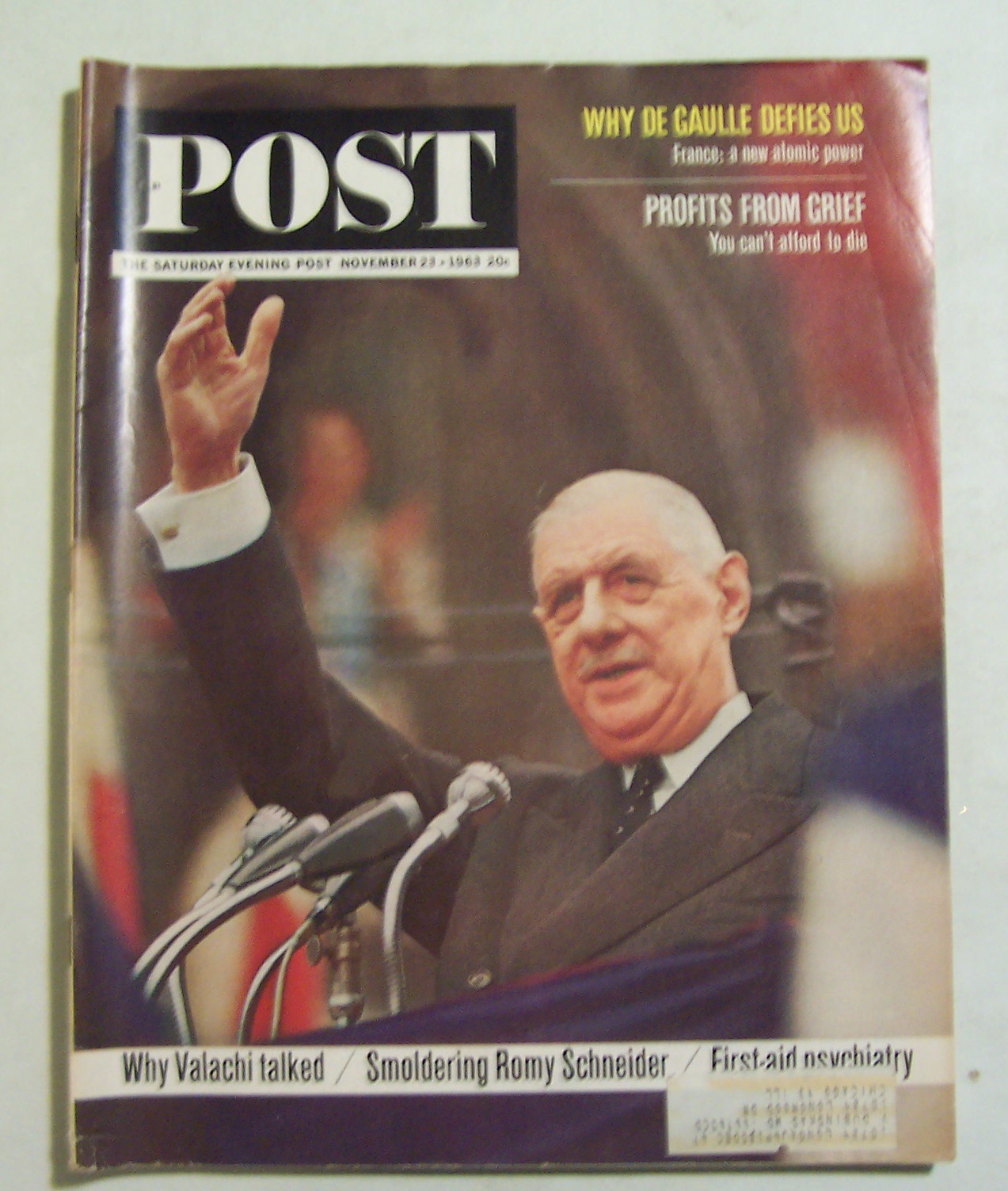 Saturday Evening Post Magazine - November 23, 1963