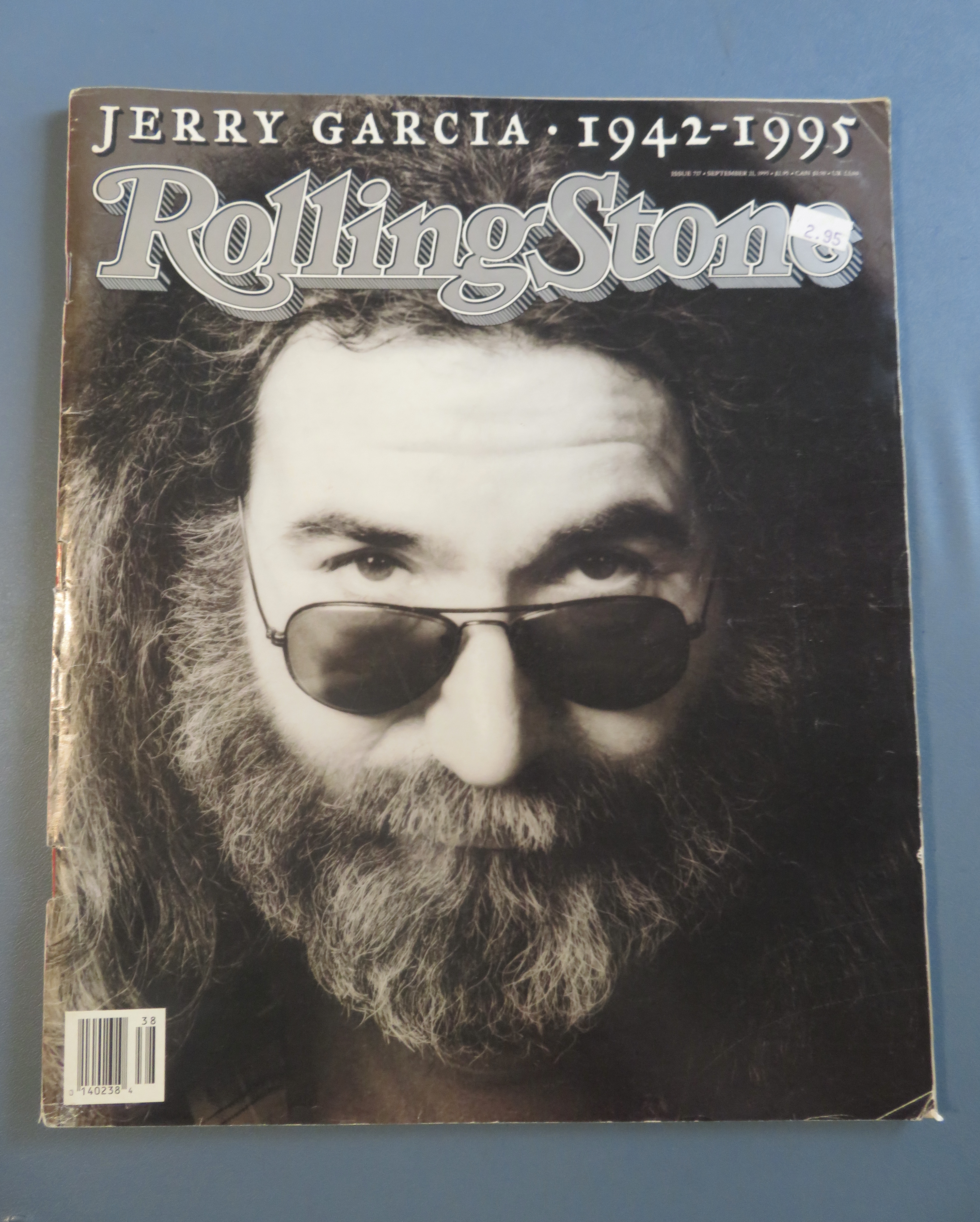 Rolling Stone Magazine September 21, 1995 Jerry Garcia