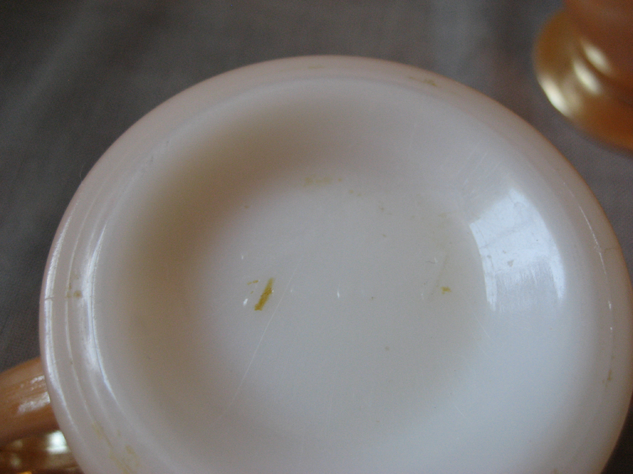 Fire King Lustre Ware Cream and Sugar