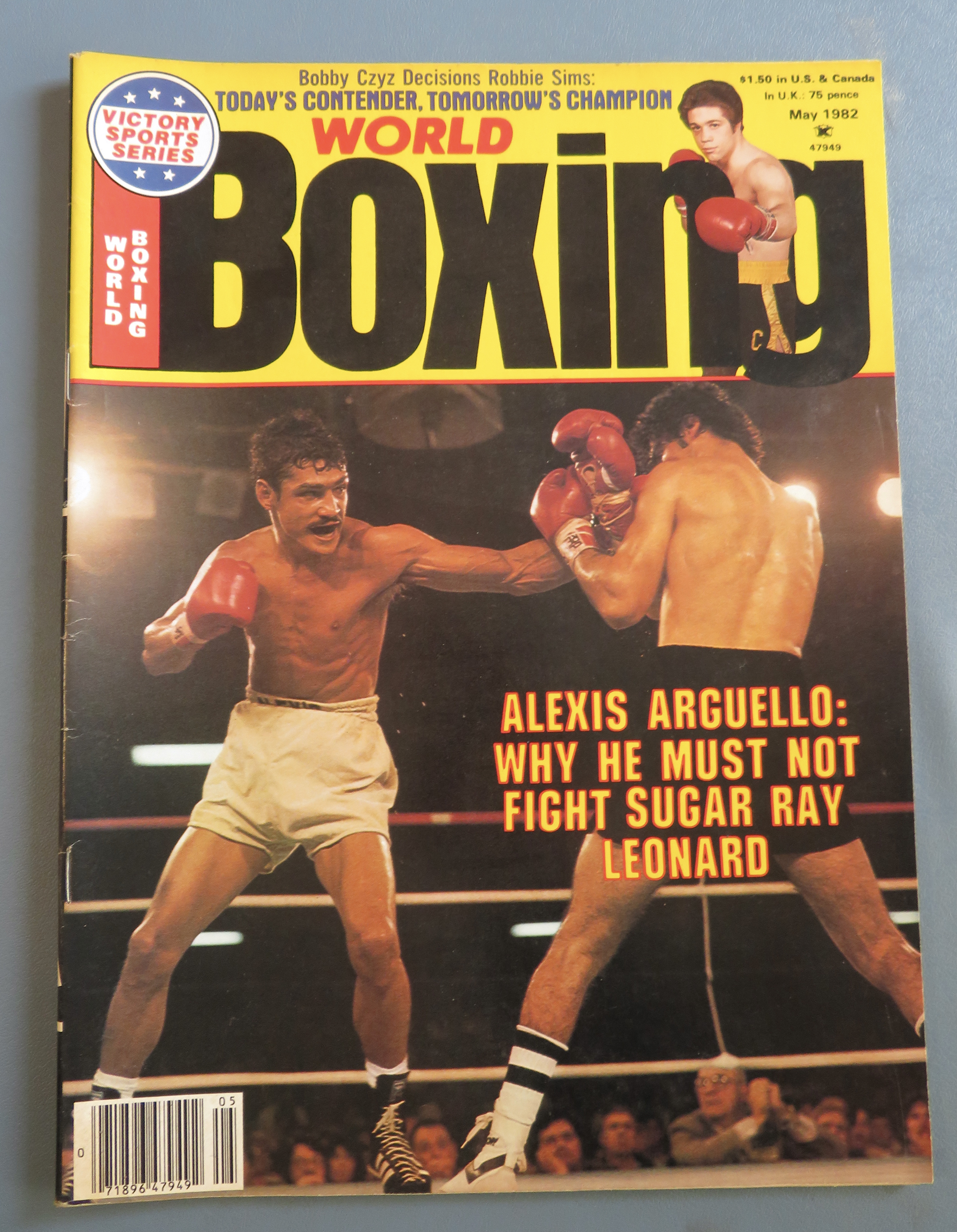 World Boxing Magazine May 1982 Alexis Arguello