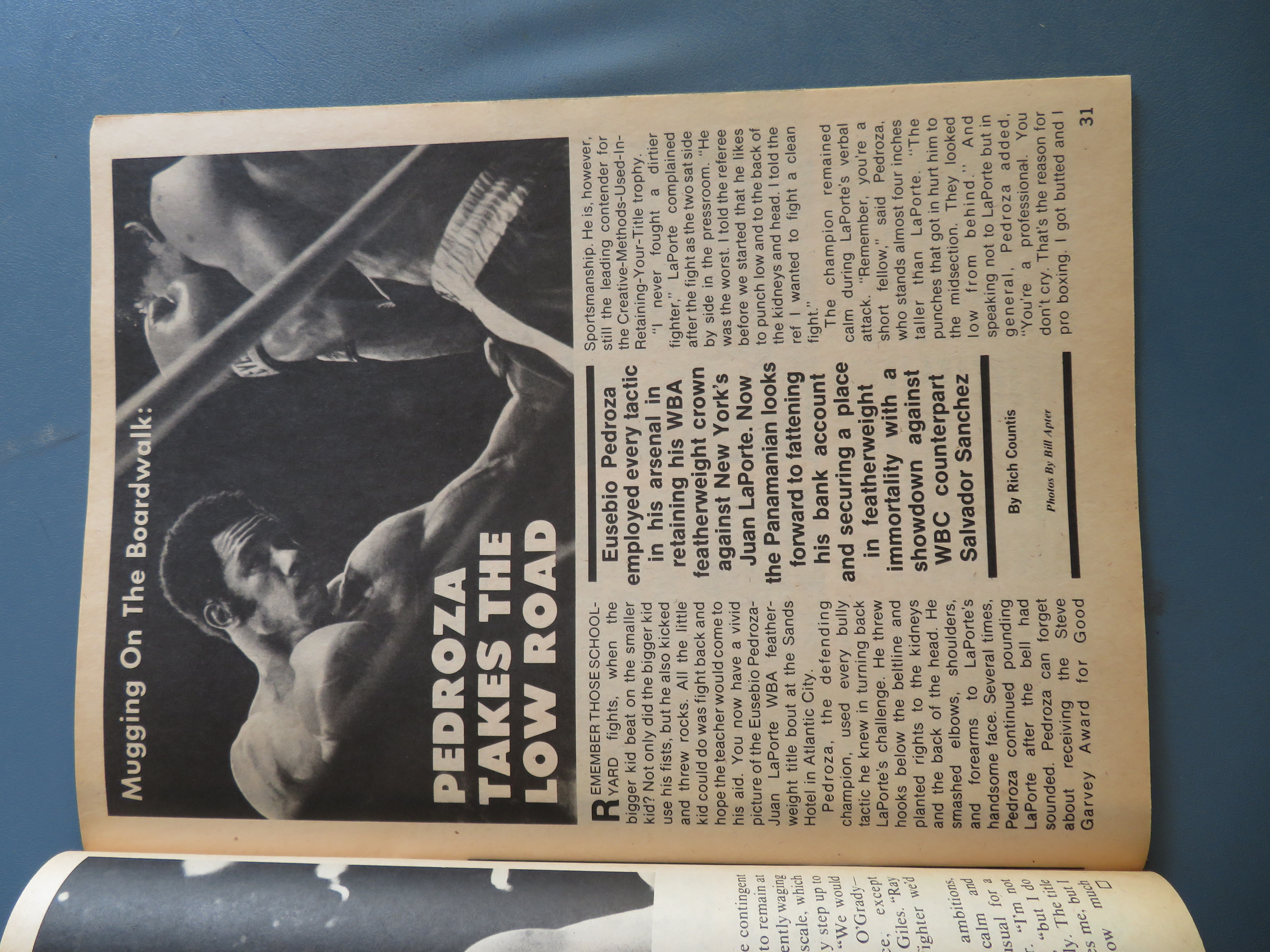 World Boxing Magazine May 1982 Alexis Arguello
