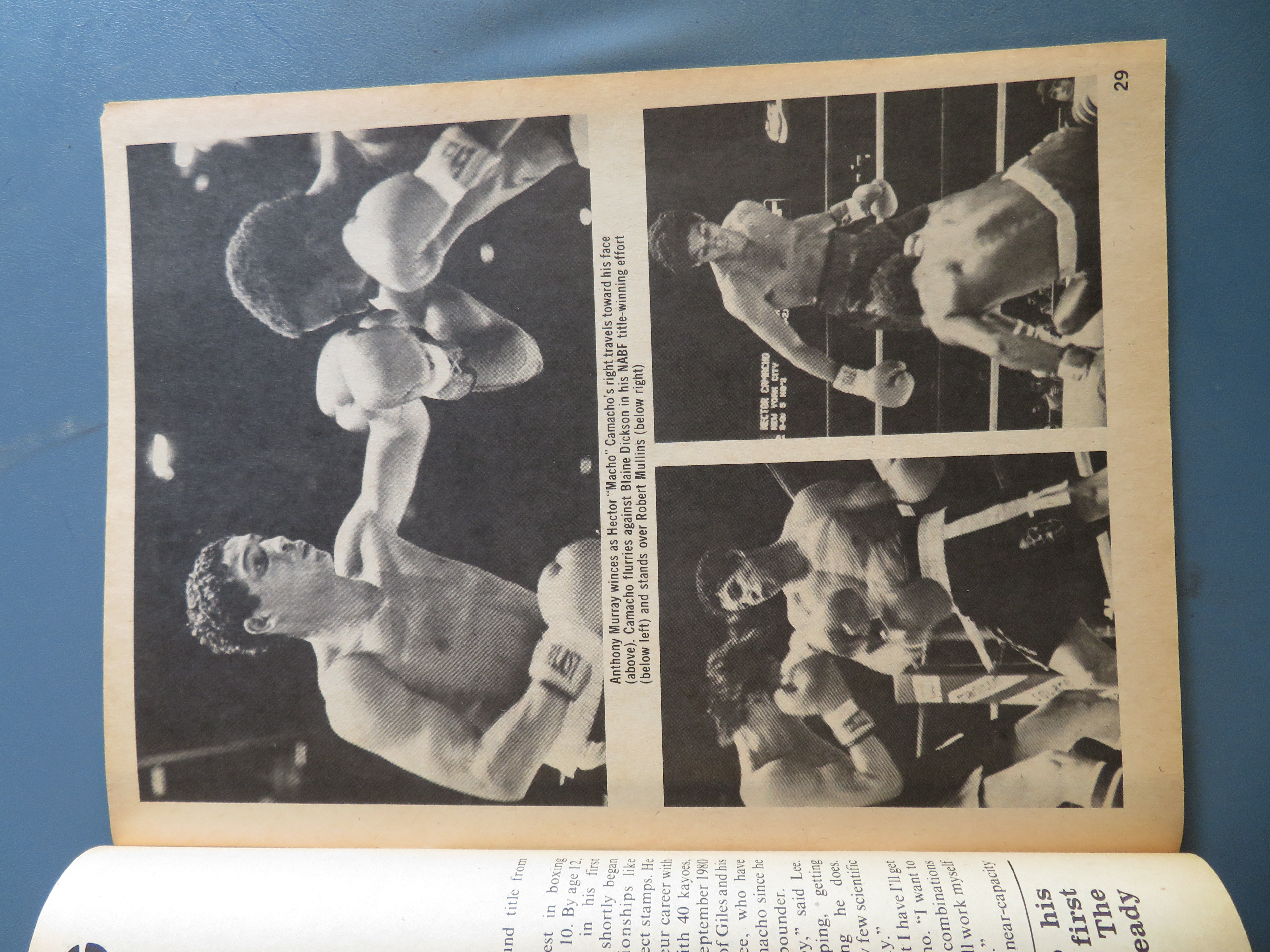 World Boxing Magazine May 1982 Alexis Arguello