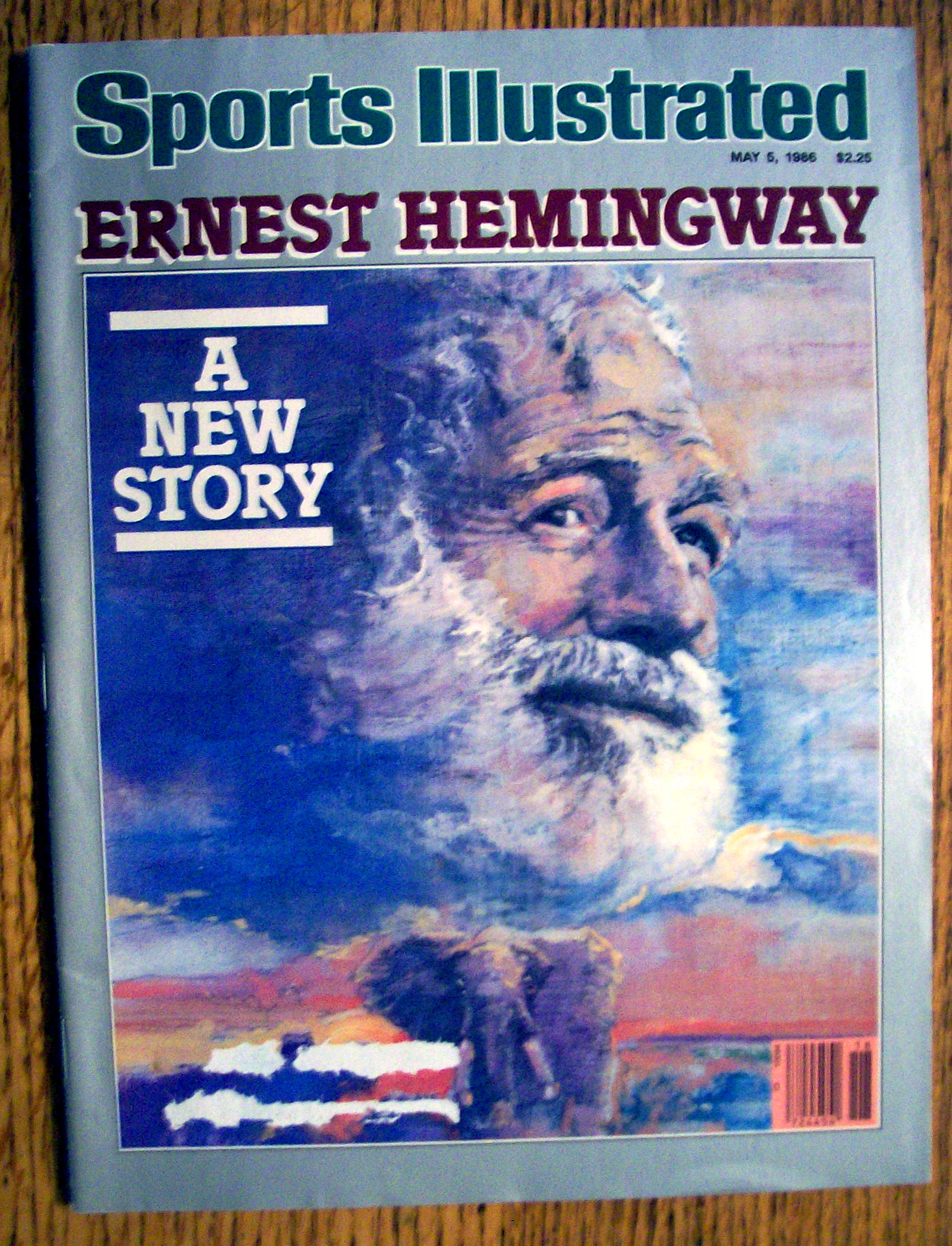 Sports Illustrated Magazine-May 5, 1986-E. Hemingway