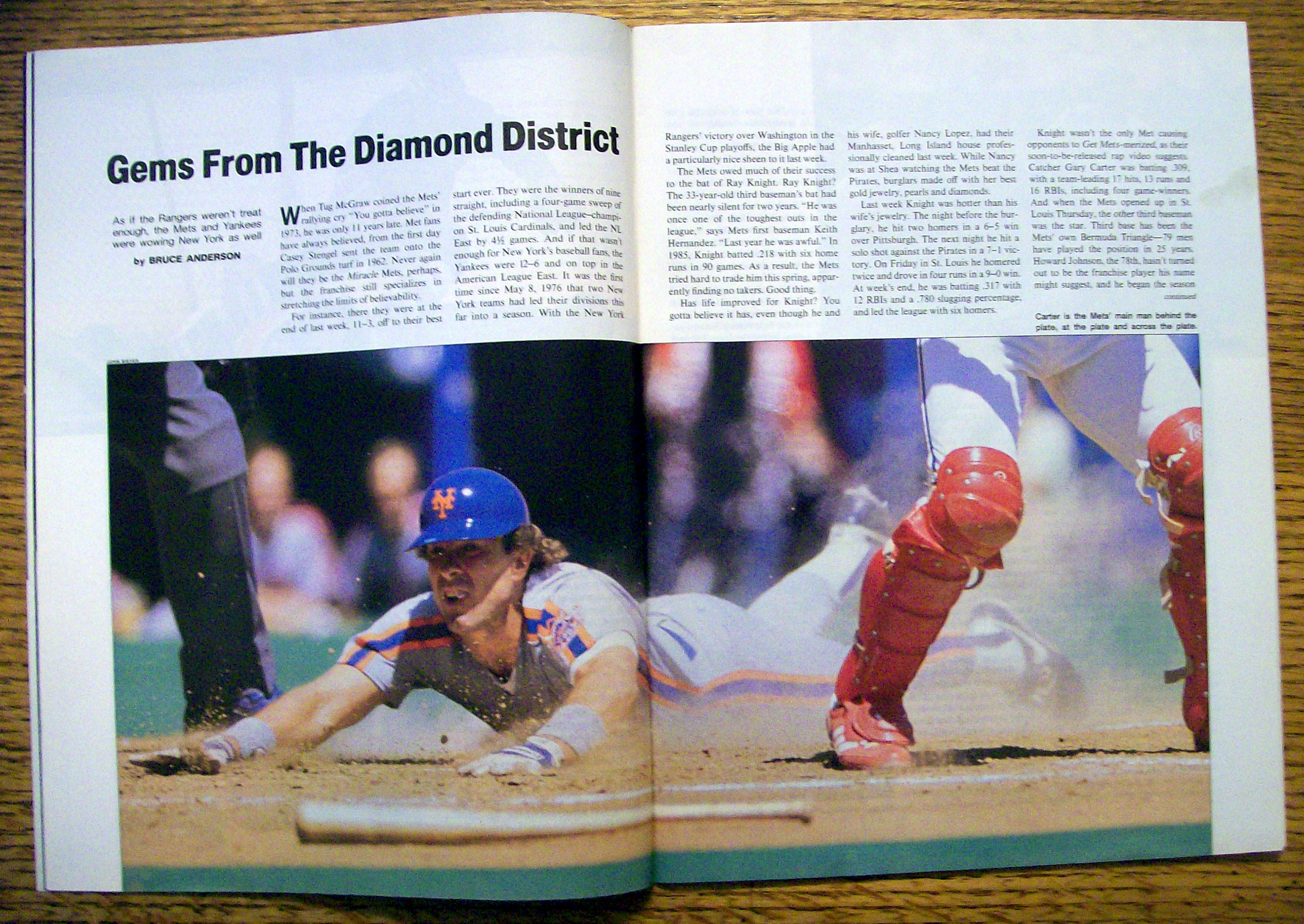 Sports Illustrated Magazine-May 5, 1986-E. Hemingway