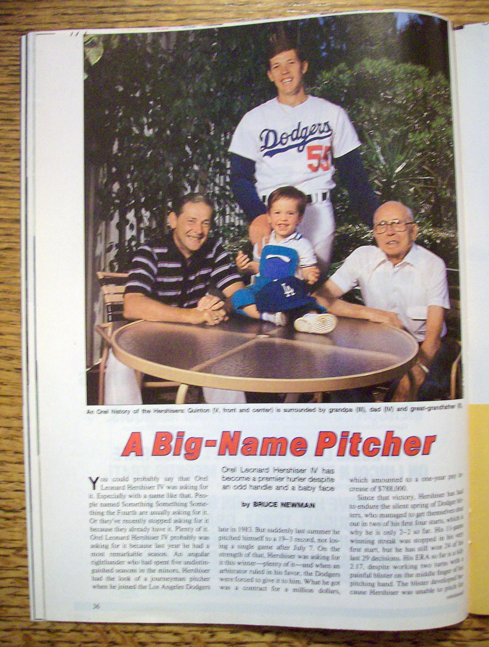 Sports Illustrated Magazine-May 5, 1986-E. Hemingway